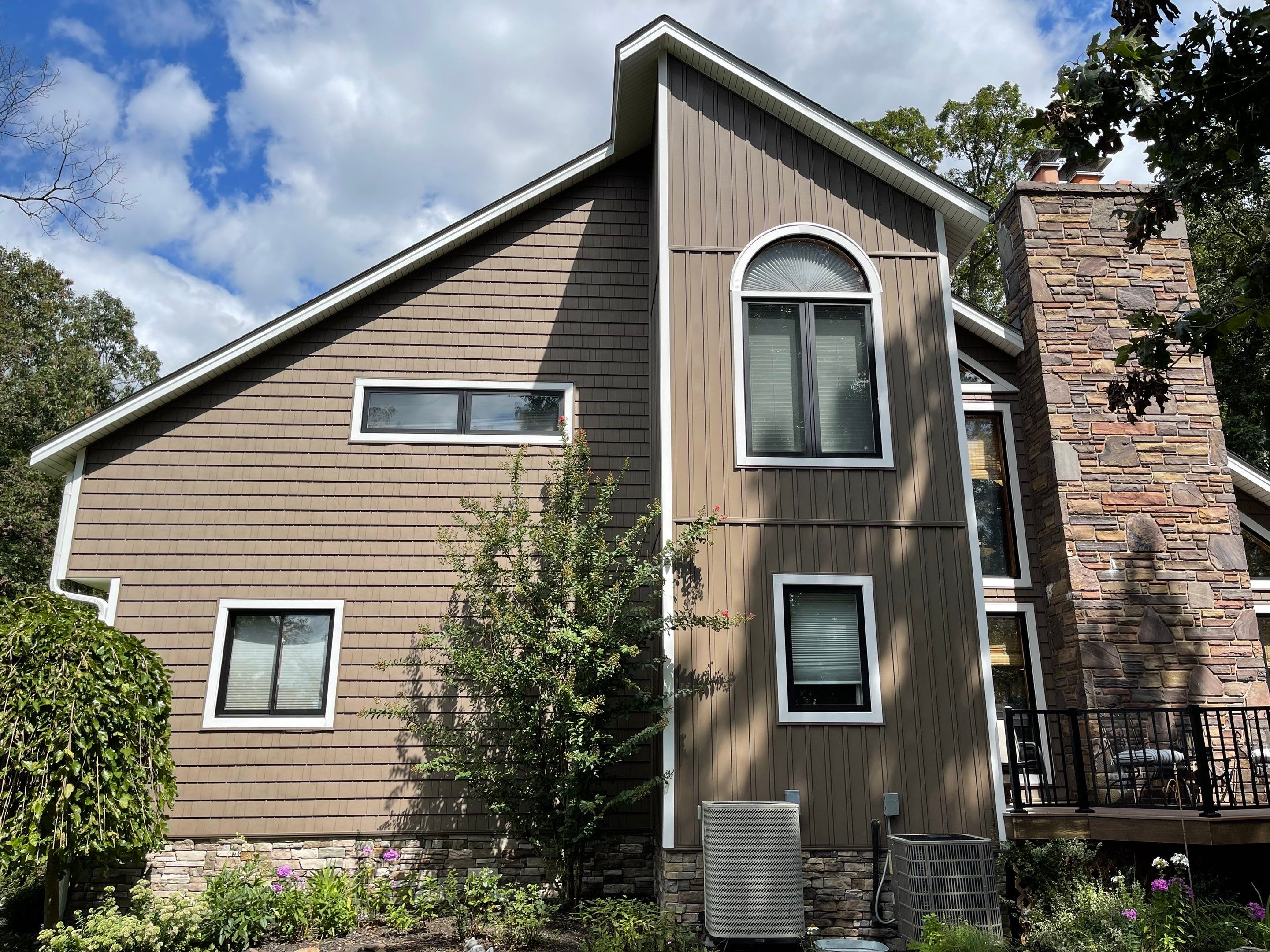 Roof, Siding, Soffit, Trim, and Gutter replacement by American Home Contractors