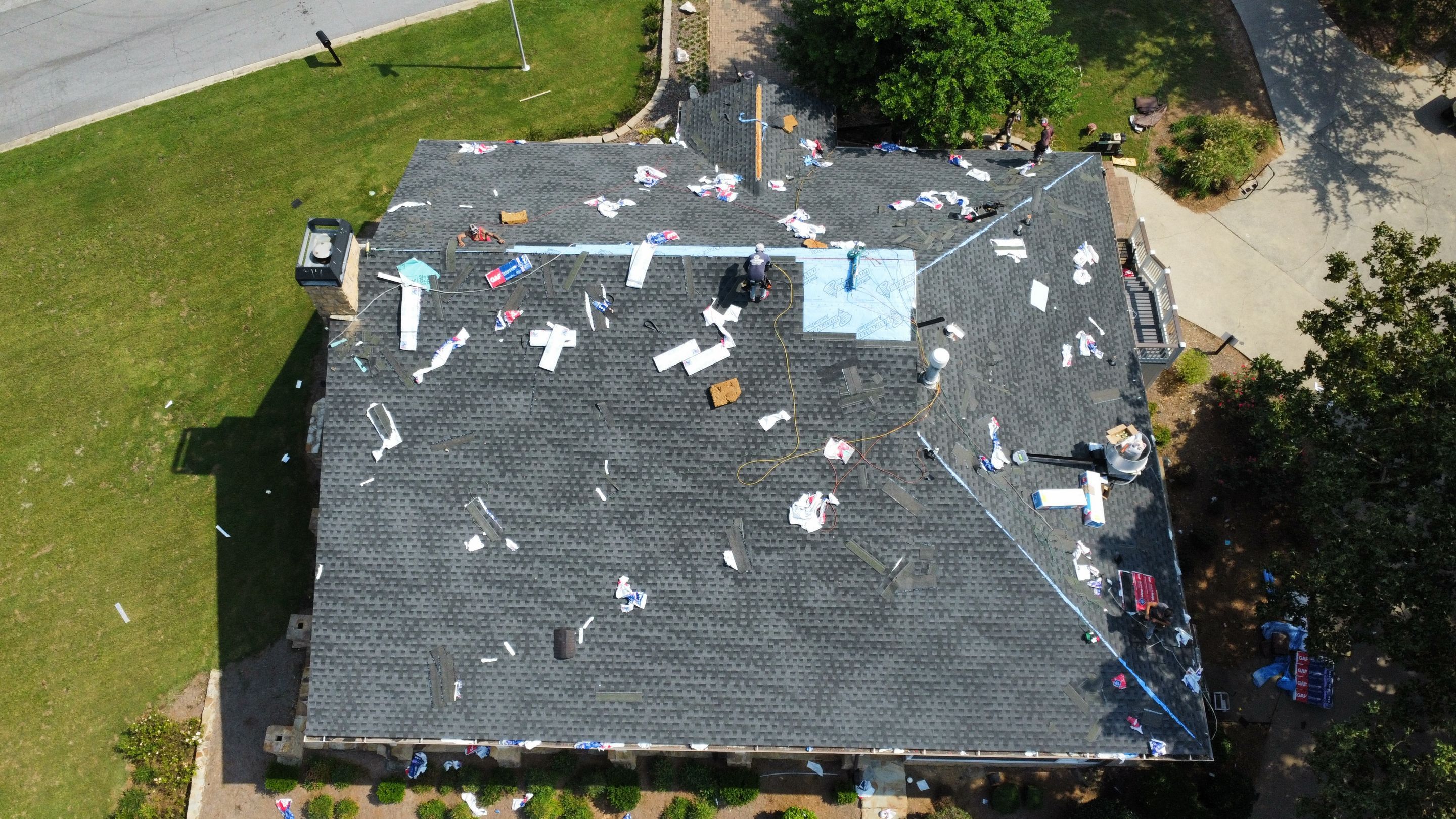 Country Club Roofing Installation by Reset Roofing