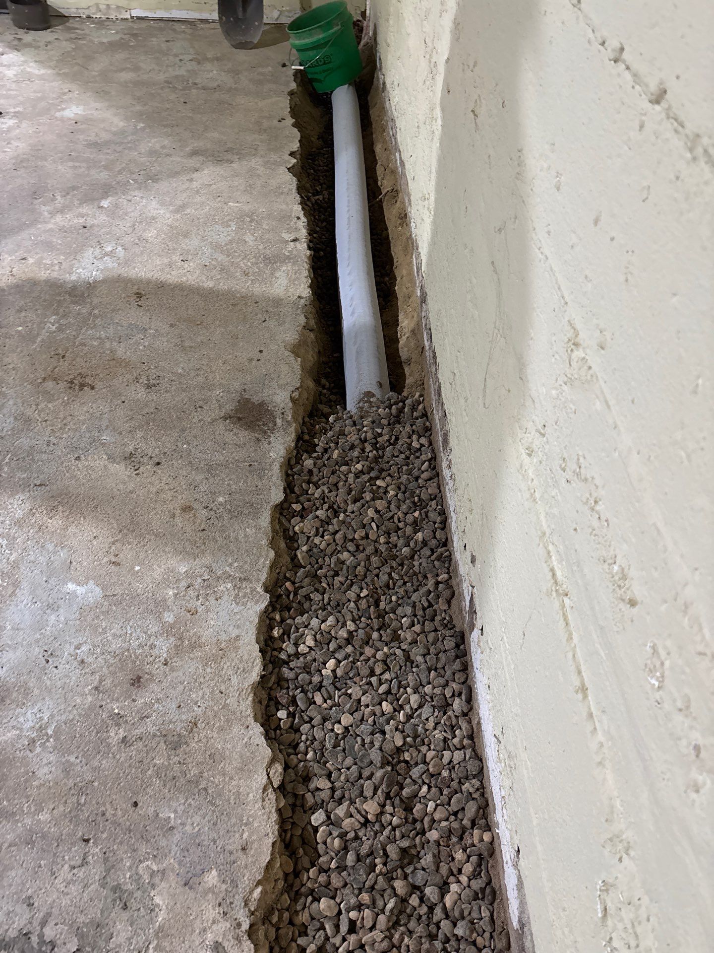 Ending Garik's Groundwater Issues For Good-And-All! by Waterproofing Northeast