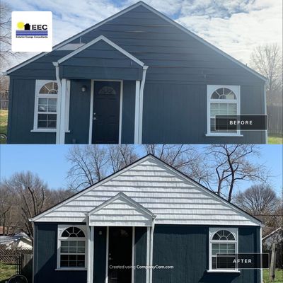 Siding Installation using Shake Siding