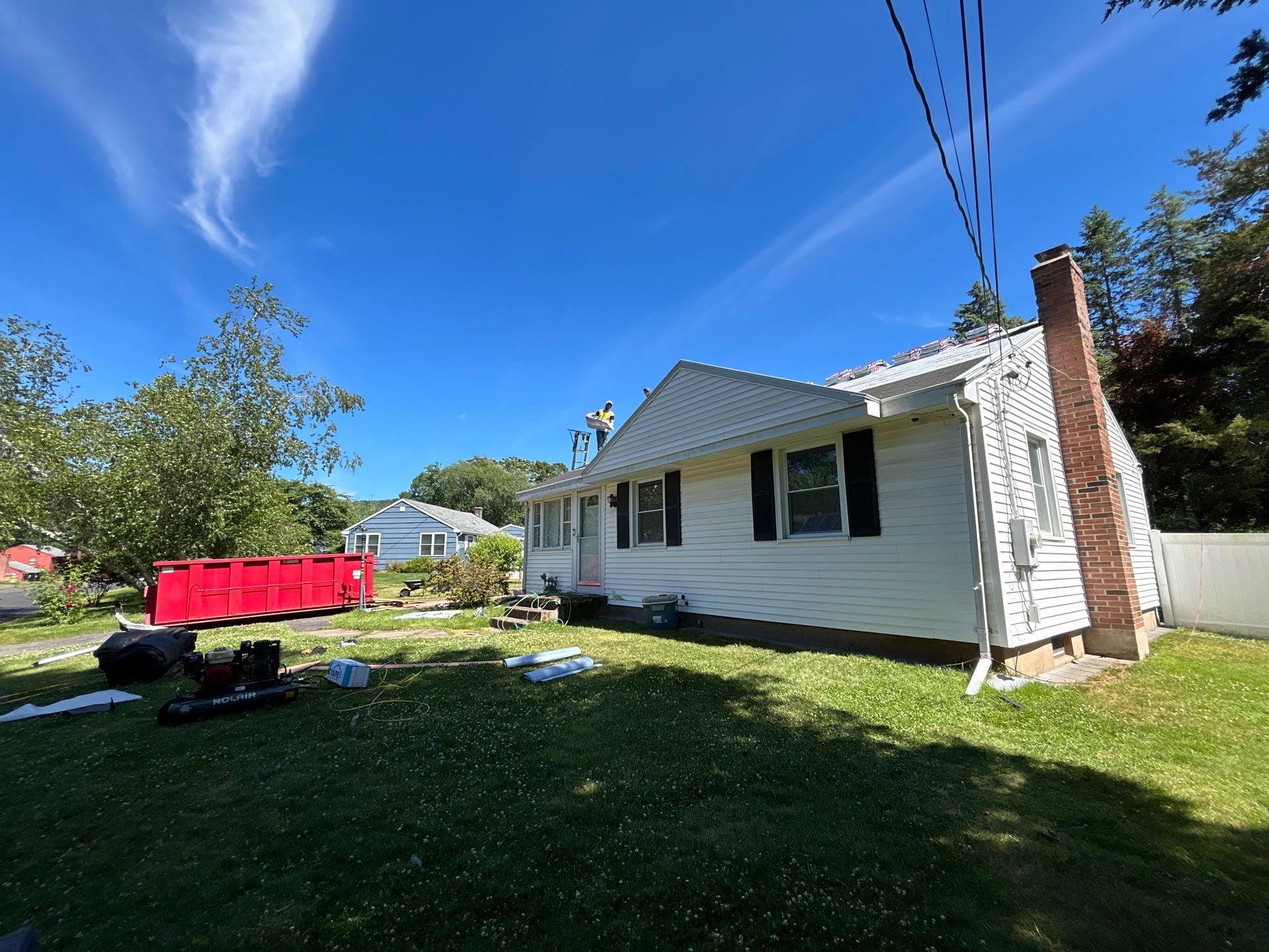 Project in Southington, CT by Elitex Roofing