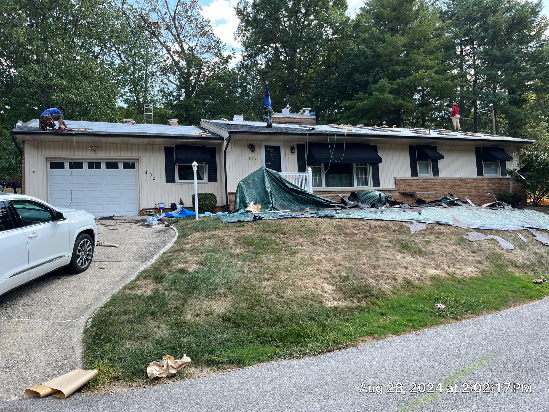 Residential Roofing Installation using Certainteed Landmark Pro Shingles by Fahey Roofing + Contracting