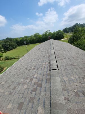 Residential Roofing Install - Atlas Pinnacle Pristine Shingle - Color Weathered Wood 