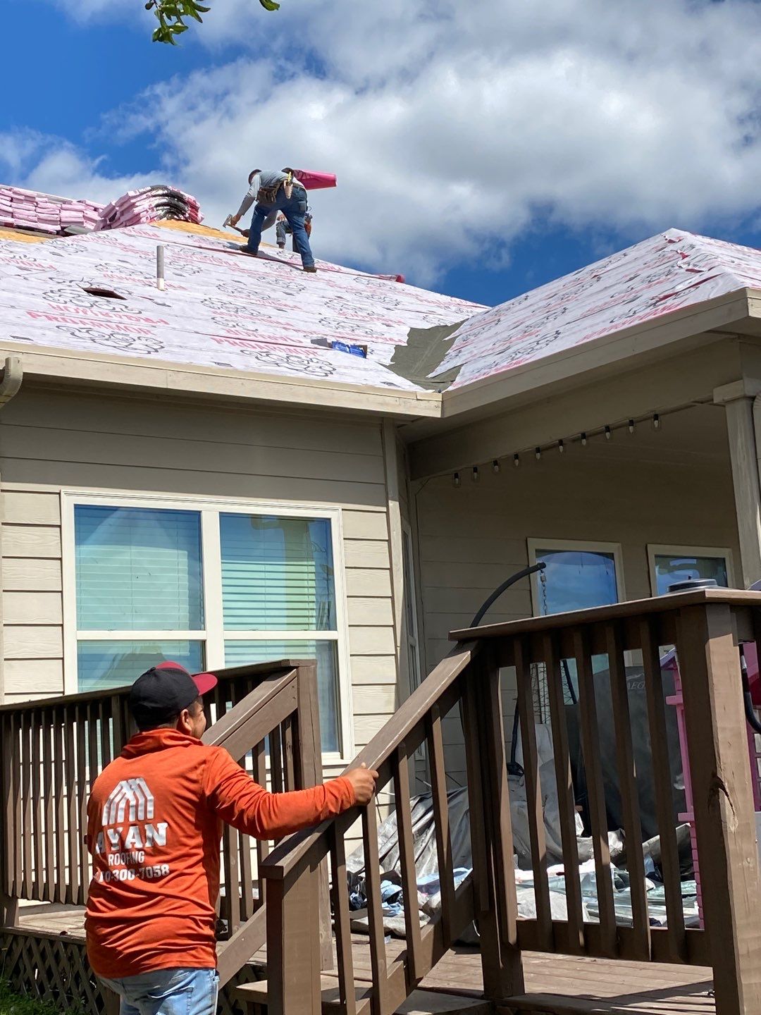 Teak Roof Replacement & Gutter Installation | San Antonio, TX by Ayan Roofing