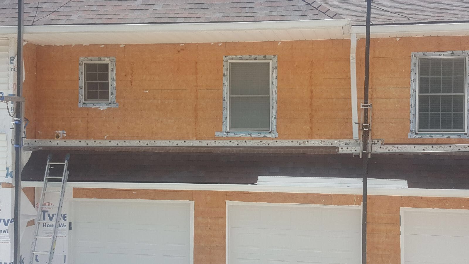 ROOF SIDING GUTTER REPLACEMENT after major Stom  using Owens Corning Duration and Alside Prodigy Siding by Gorilla Exteriors Contracting, LLC
