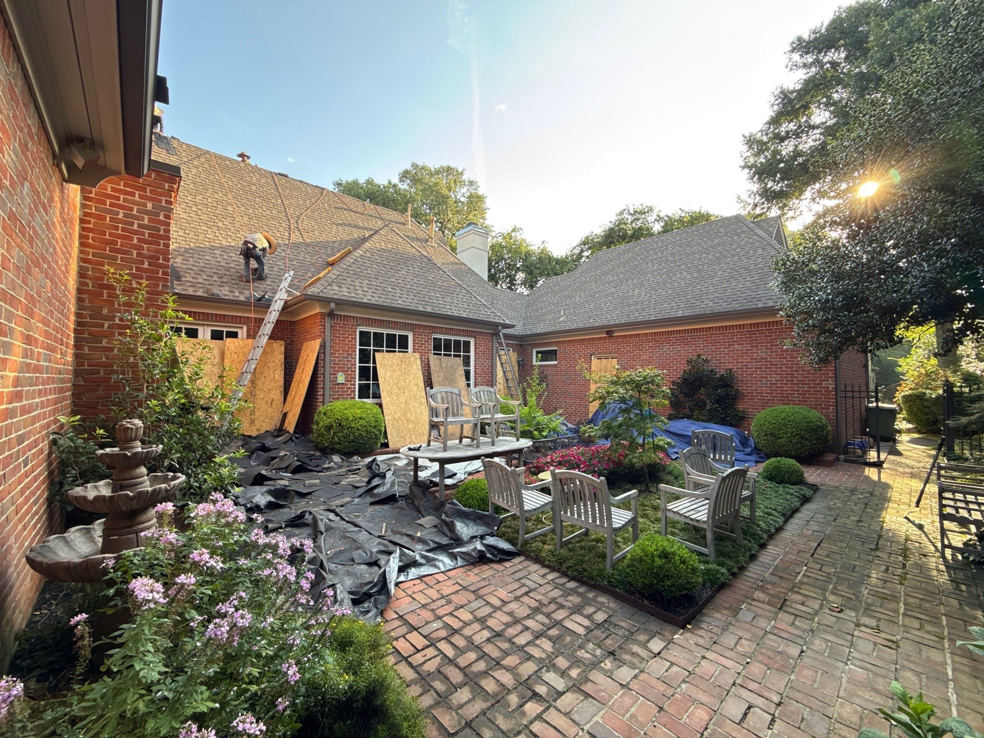 Memphis Residential Roof Replacement with GAF Timberline HDZ Shingles by Revival Roofing Services