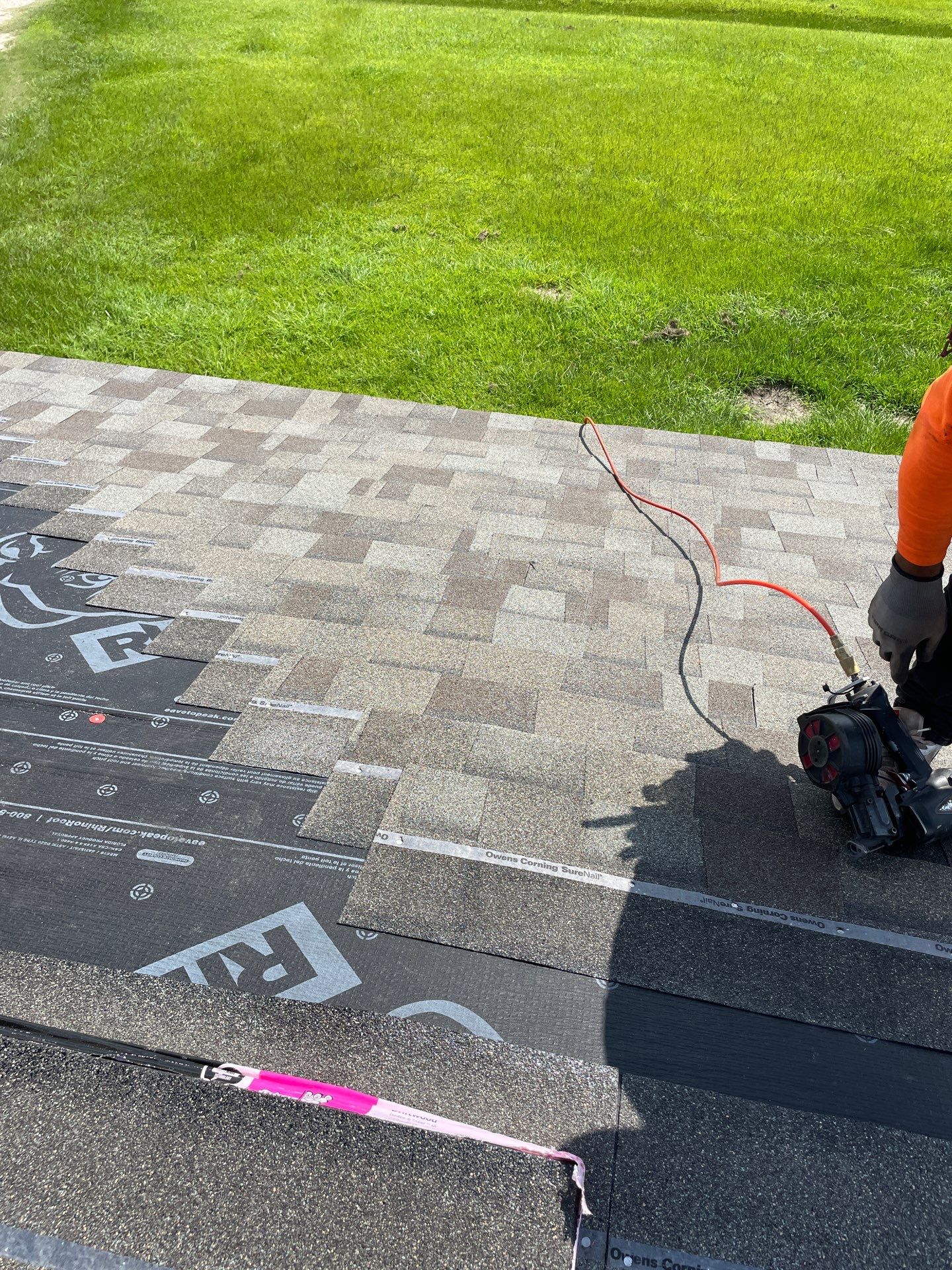 Residential Roofing Repair using Owen's Corning Duration (Lifetime) Shingles by Roof Repair Services LLC