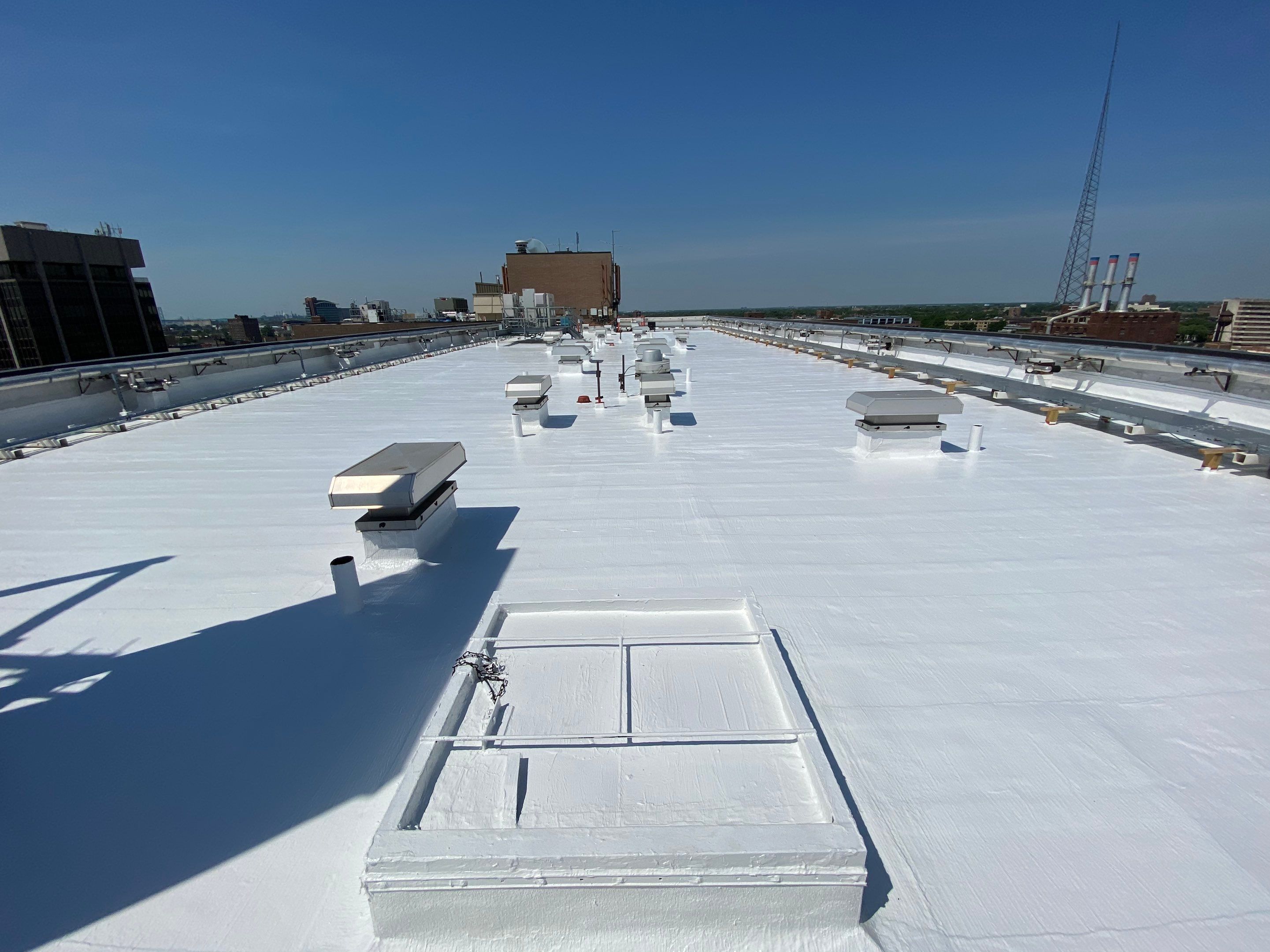 City of Detroit Roof Restoration by Bloomfield Construction & Restoration