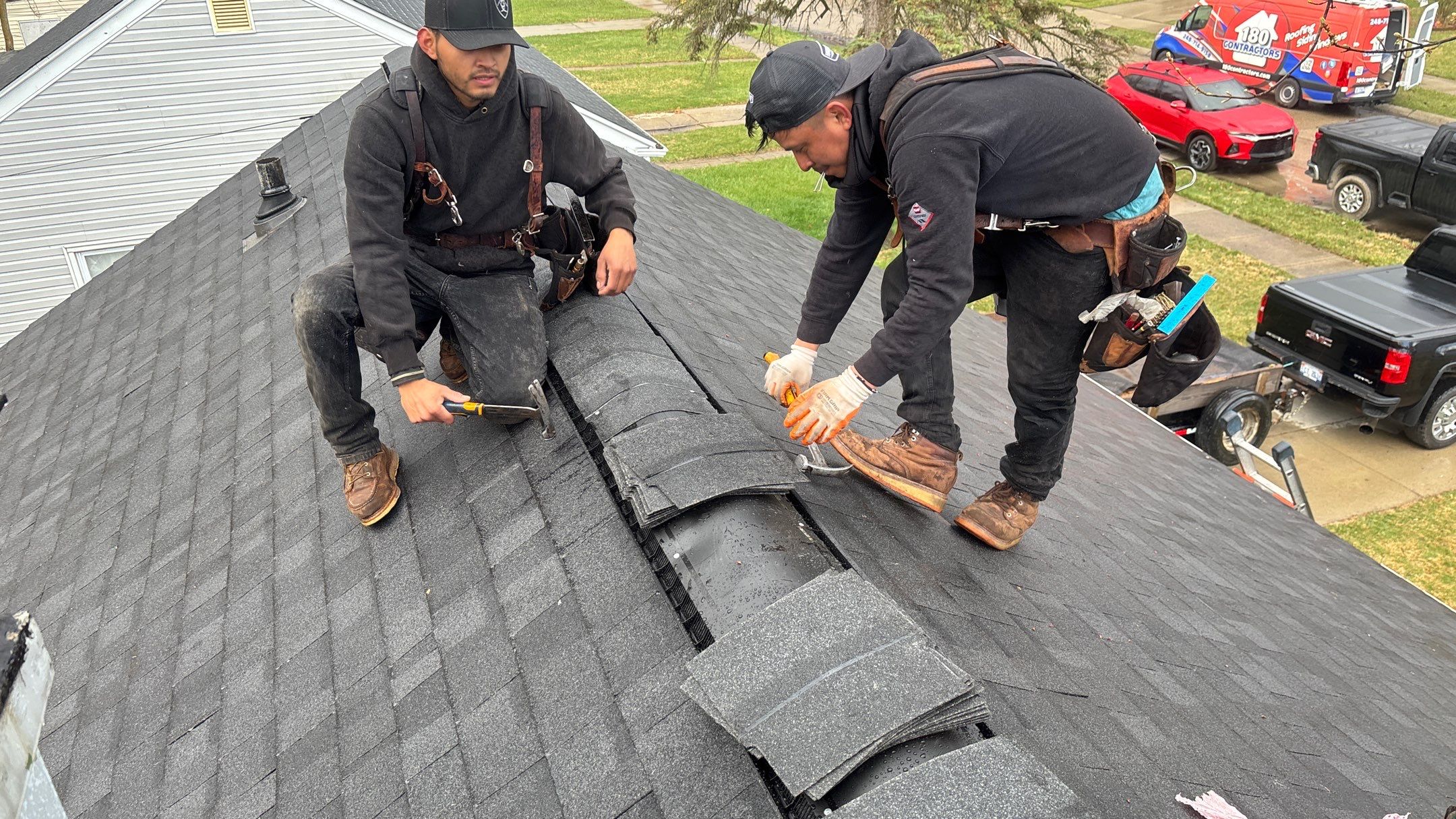 Roof Replacement using Owens Corning TruDefinition Duration Flex by 180 Contractors