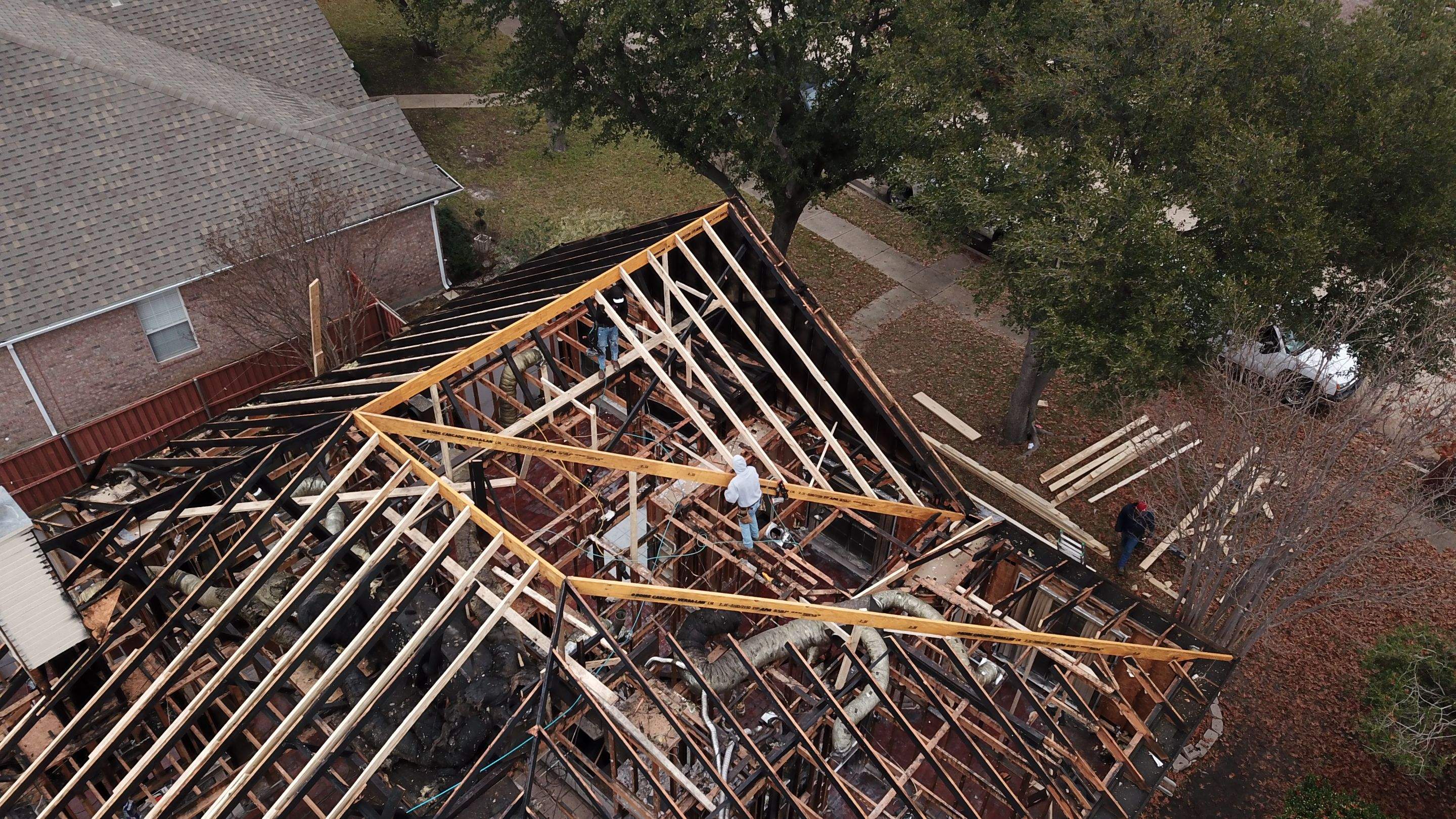 Fire Loss Rebuild by SLM General Contractors & Roofing