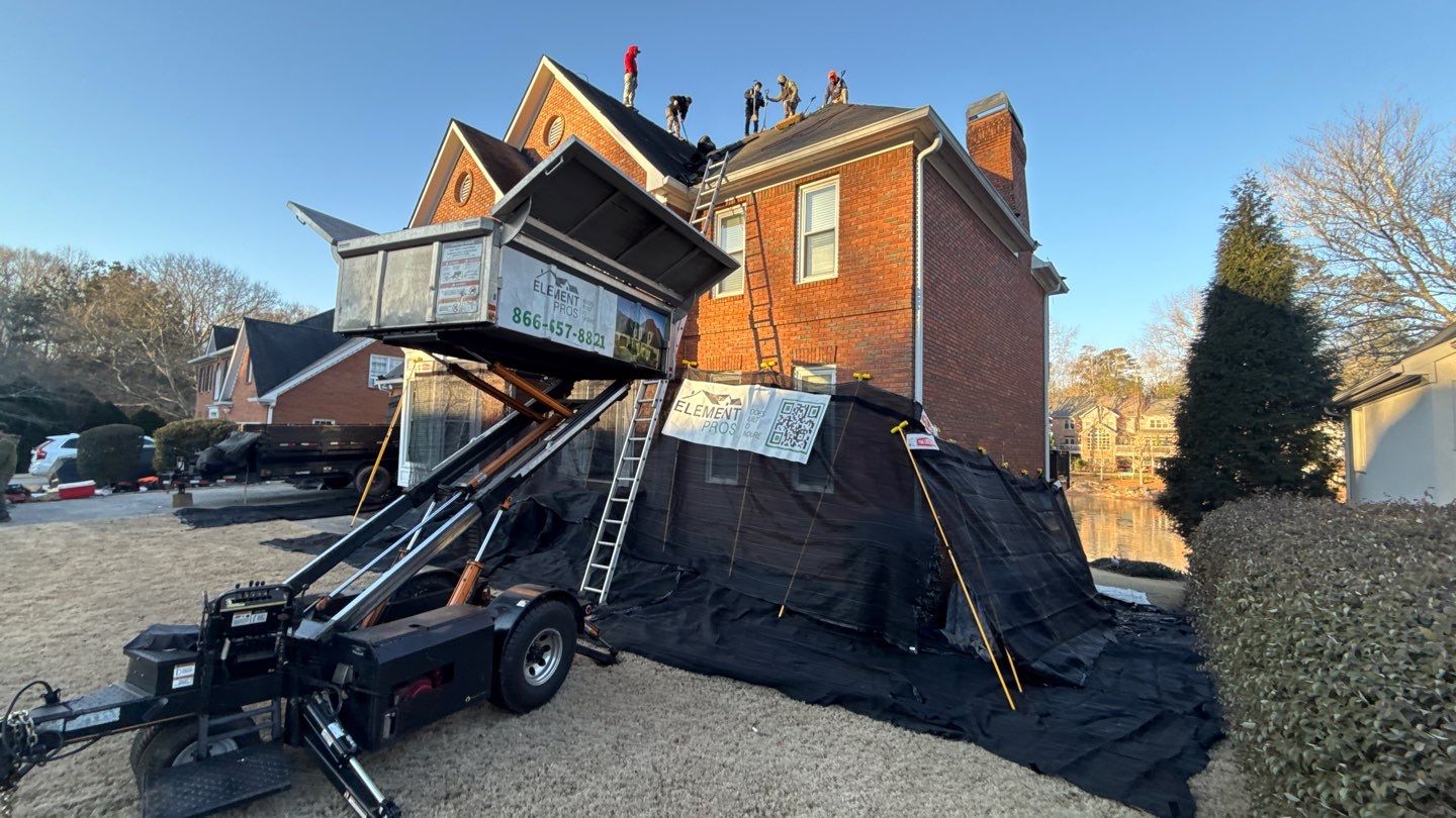 GAF Timberline HDZ in Charcoal by Element Pros Roofing, LLC