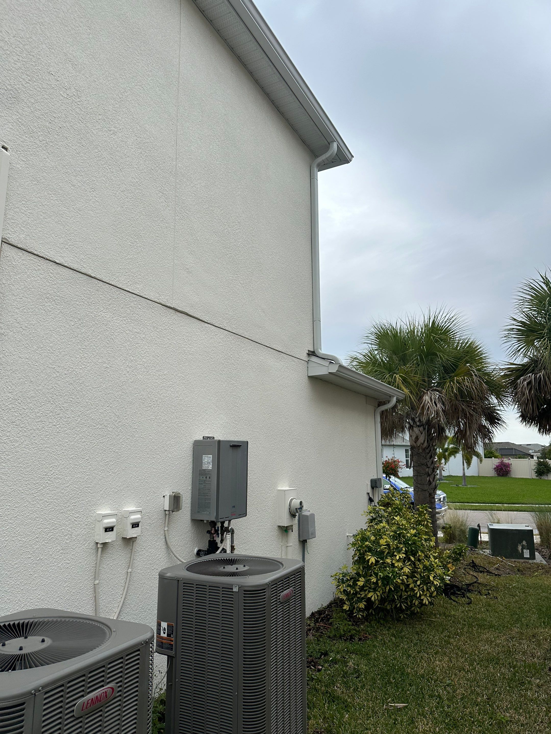 Complete House Wash and Exterior Surface Cleaning in Artisan Lakes Community, Palmetto, FL by Sunshine AquaWash