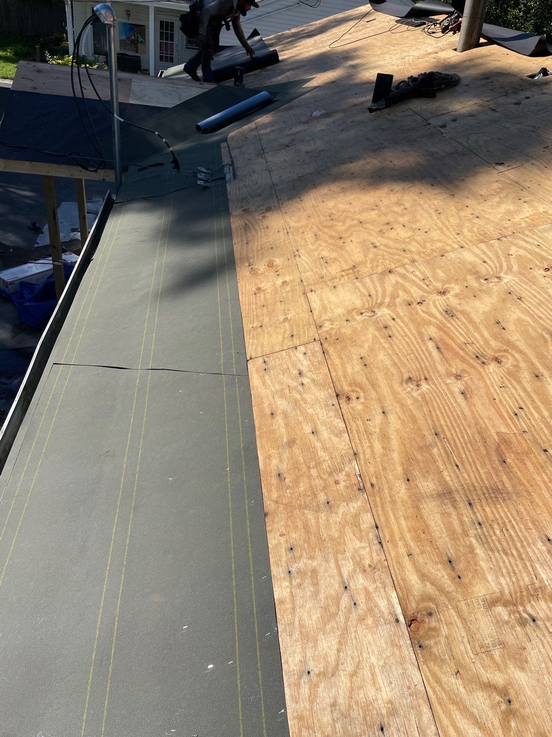 Siding Installation using Alside Charter Oak Siding  by Pro Home Services Inc