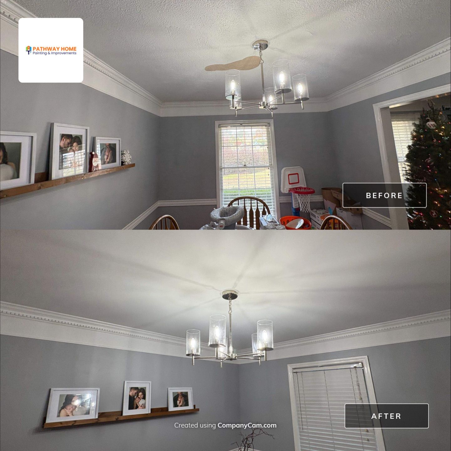 Travis & Morgan’s Interior Refresh and Exterior Trim Update by Pathway Home Painting & Improvements