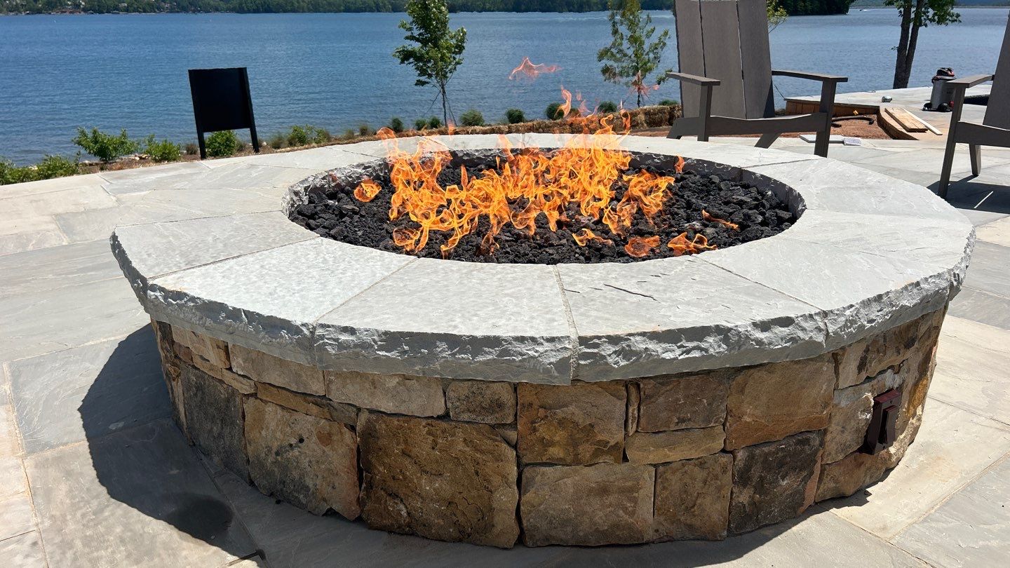Outdoor Firepit by Smucker Mechanical