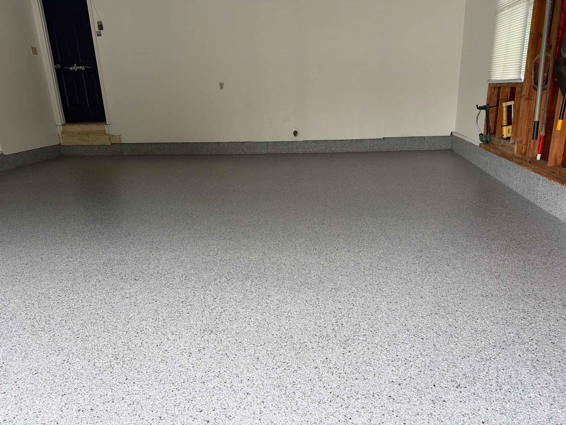 Vintage Silverado Garage Coating by NG Masonry & Construction LLC