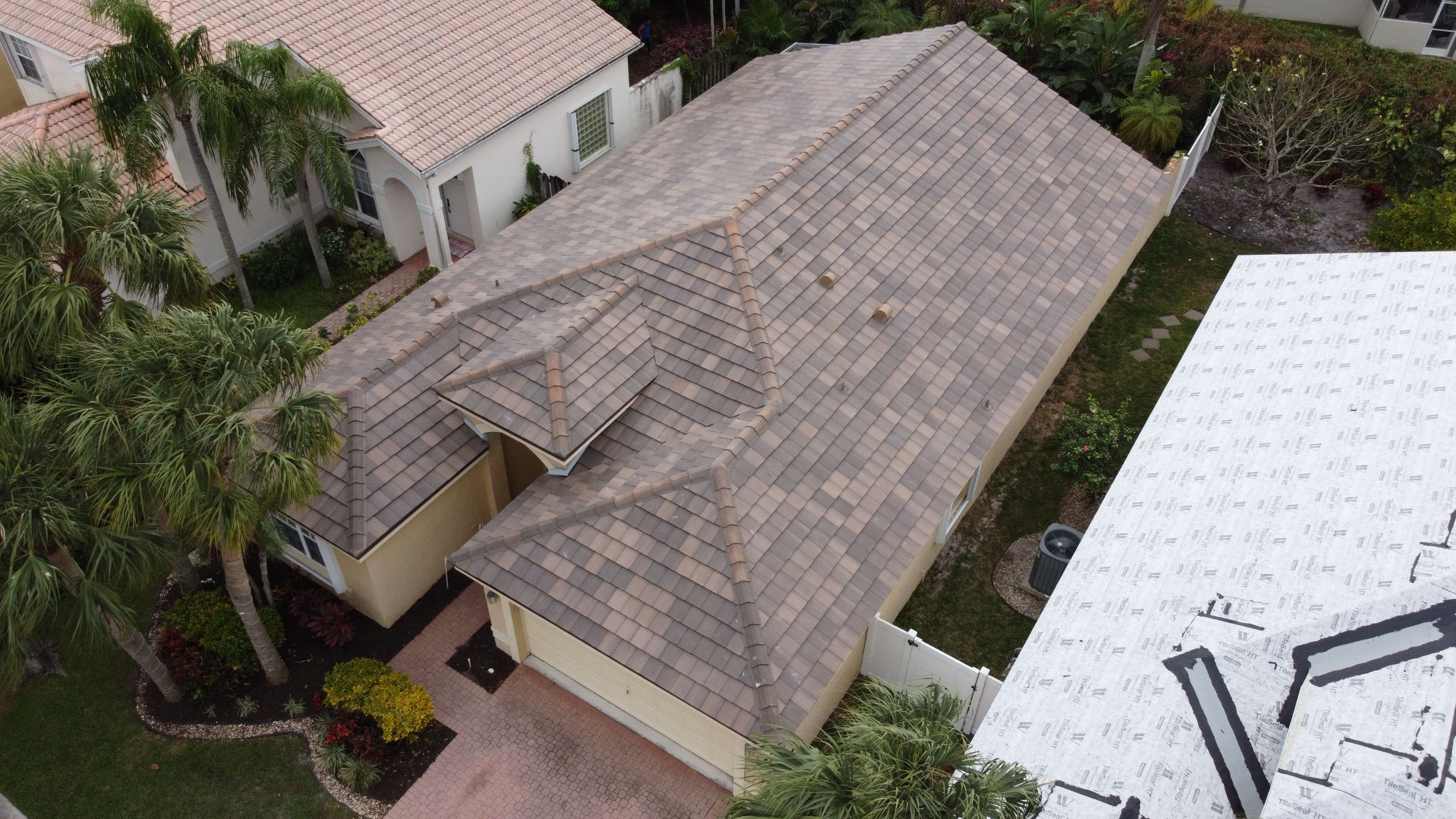 Residential Roofing Installation using Eagle Roofing Tile by BLUES BROTHERS ROOFING