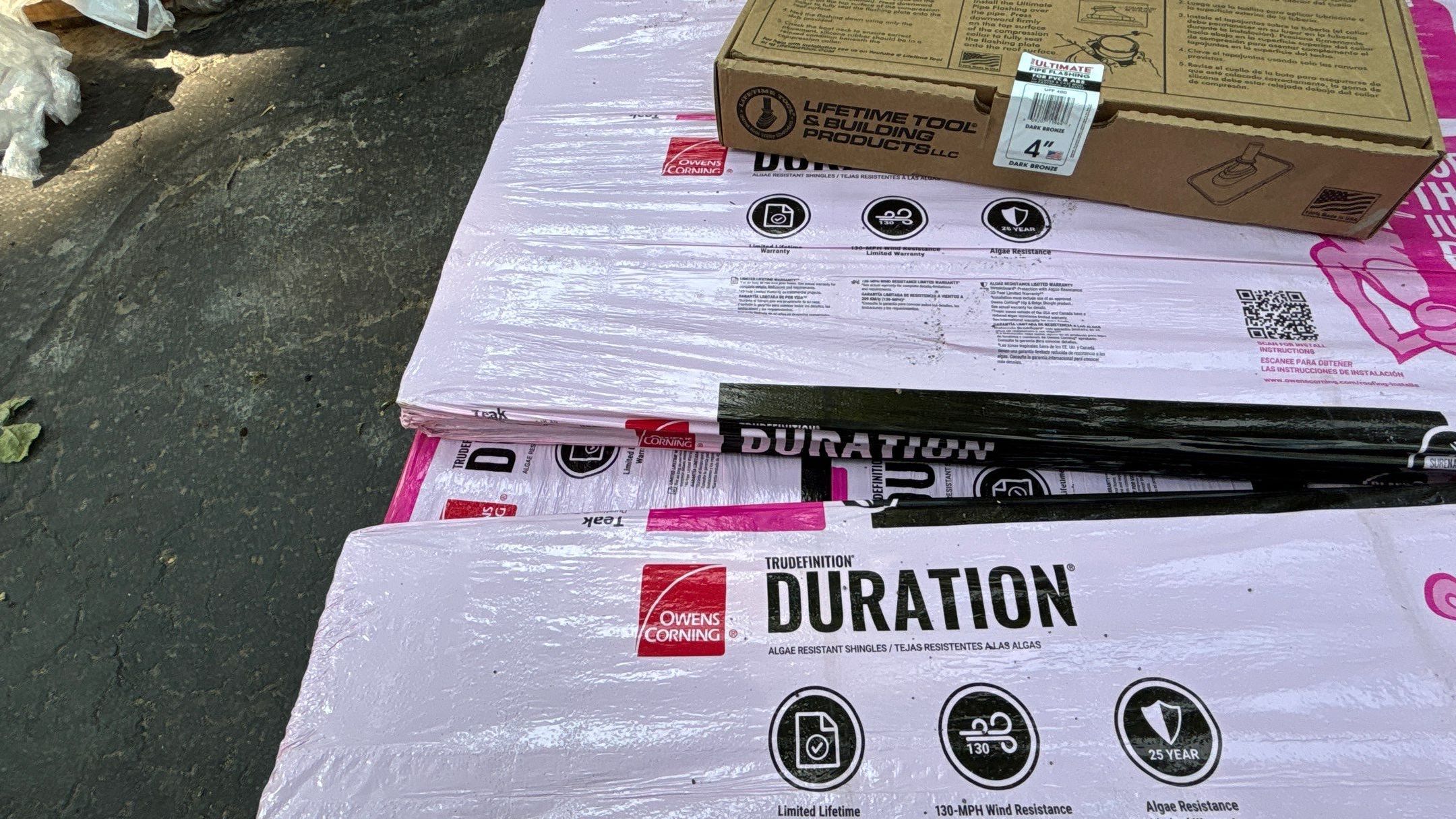 Roof Replacement using Owens Corning Teak by 180 Contractors