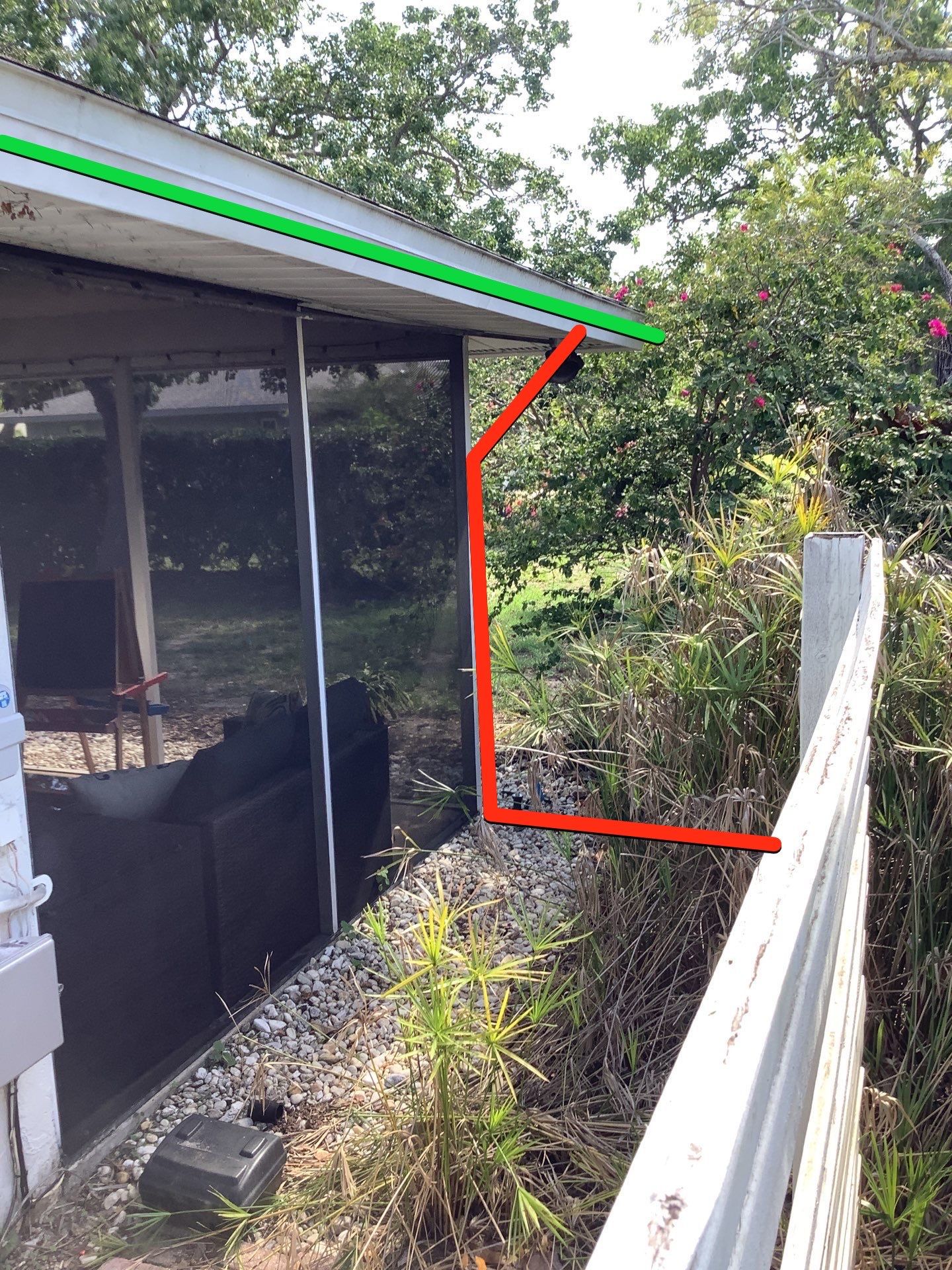 Leaf Guard System Installation in Sarasota FL by Gutter Professors