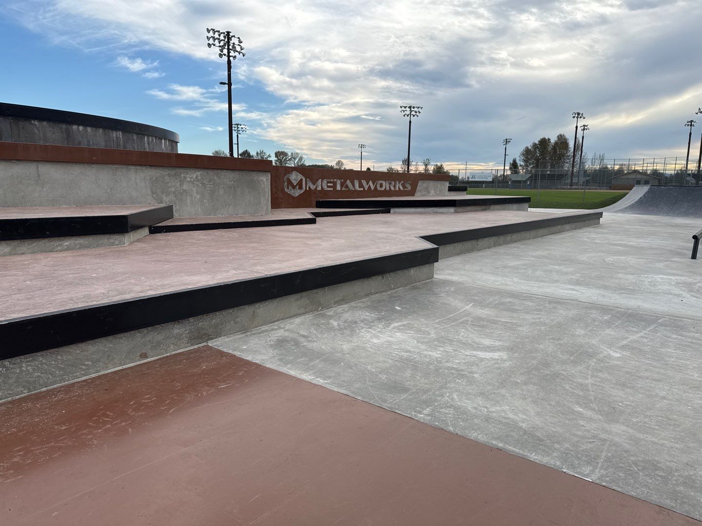 Metalworks Skatepark Construction by Janicki General Contracting