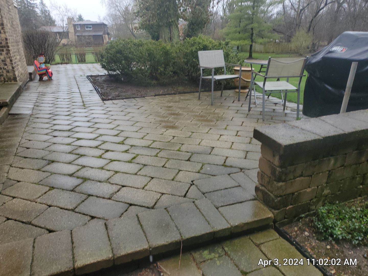 Brick paver clean, sand and seal.  using Surebond SB-1300 by Northern Power Washing LLC.