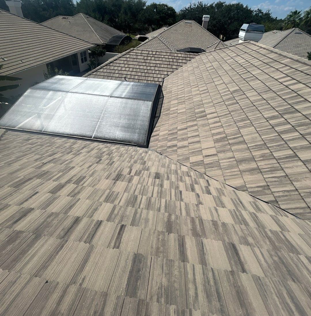 Concrete Tile Roof Repair and Gutter Maintenance in Orlando by Fortified Roofing Solutions Corp.