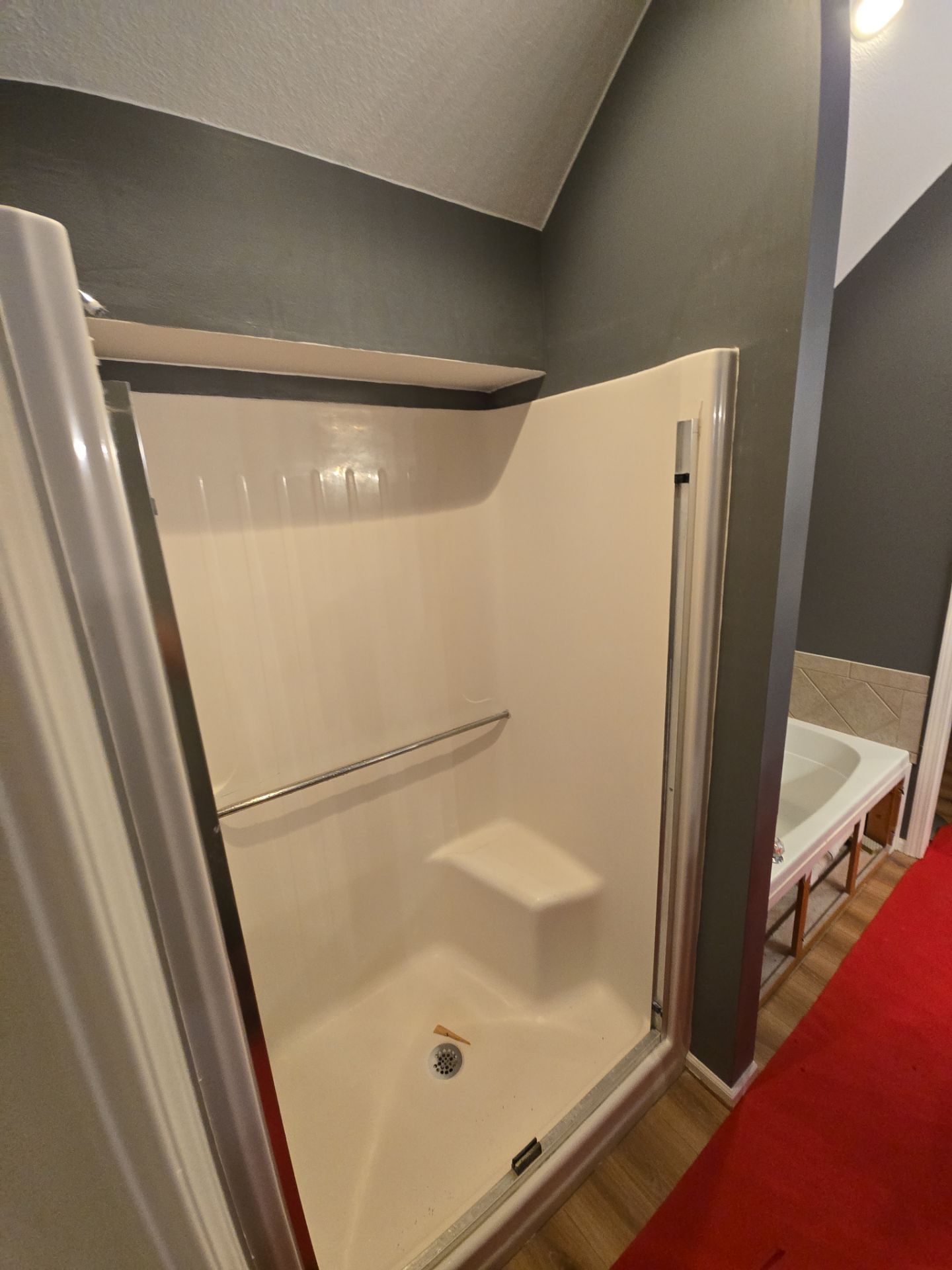 Bathroom Addition using Acrylic by The Shower Company