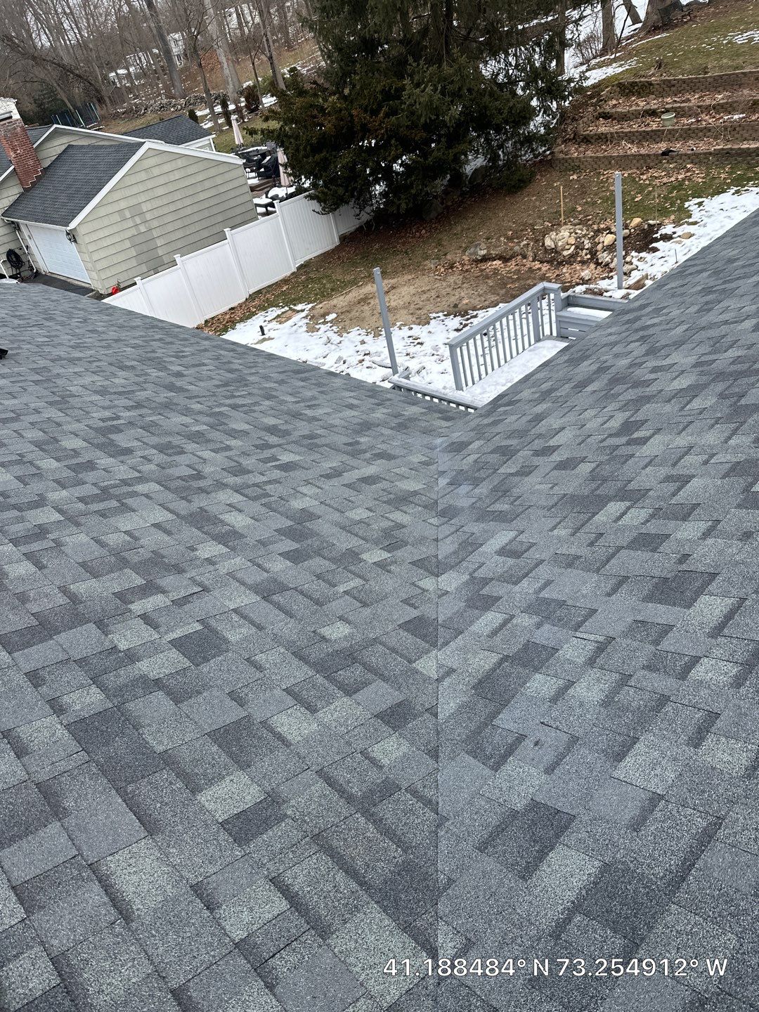 Residential Roofing Installation using Owens Corning Duration Estate Gray by A Plus Exterior