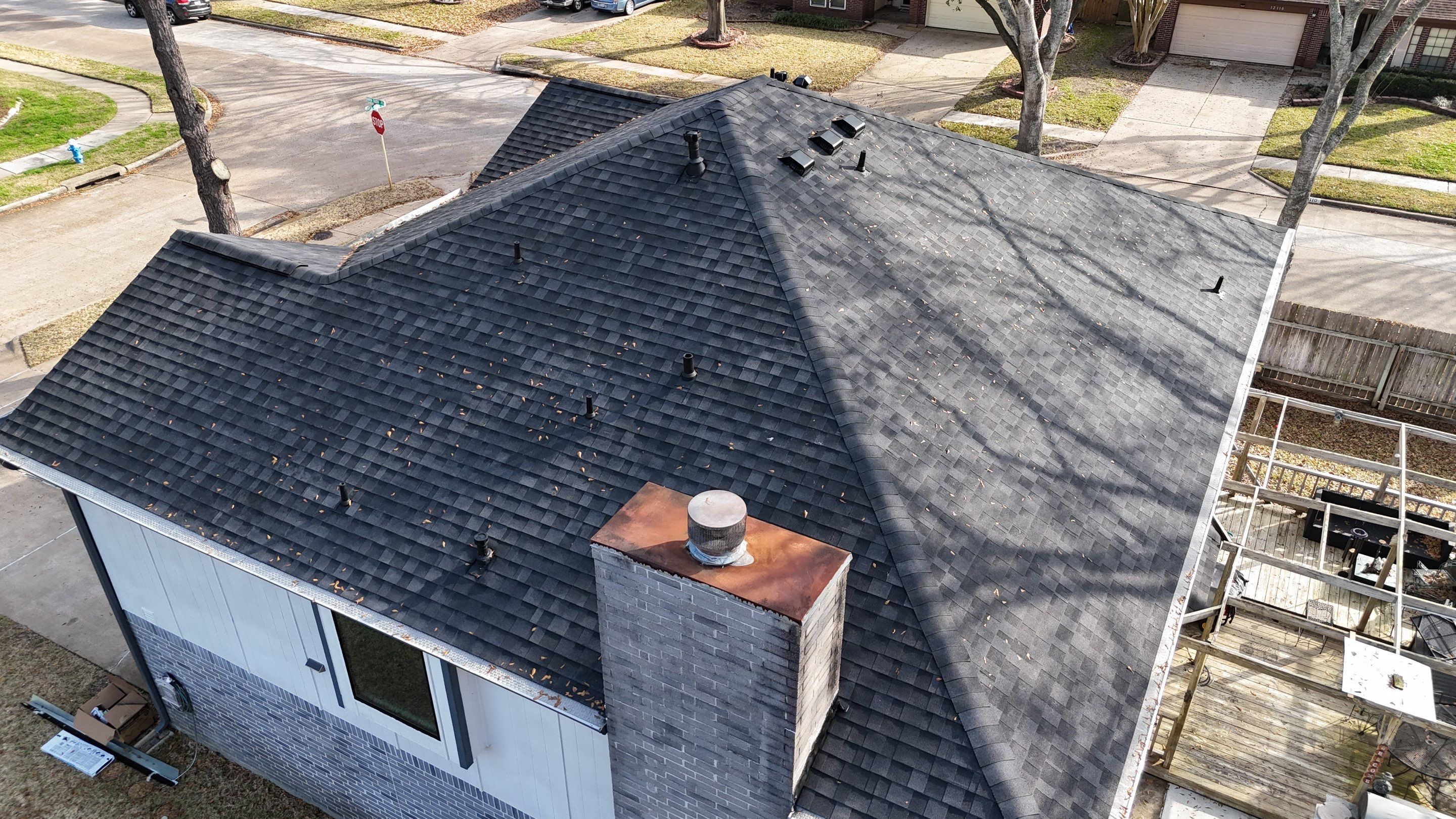 Roof Replacement completed in the Cypress Area! by Core Four Roofing