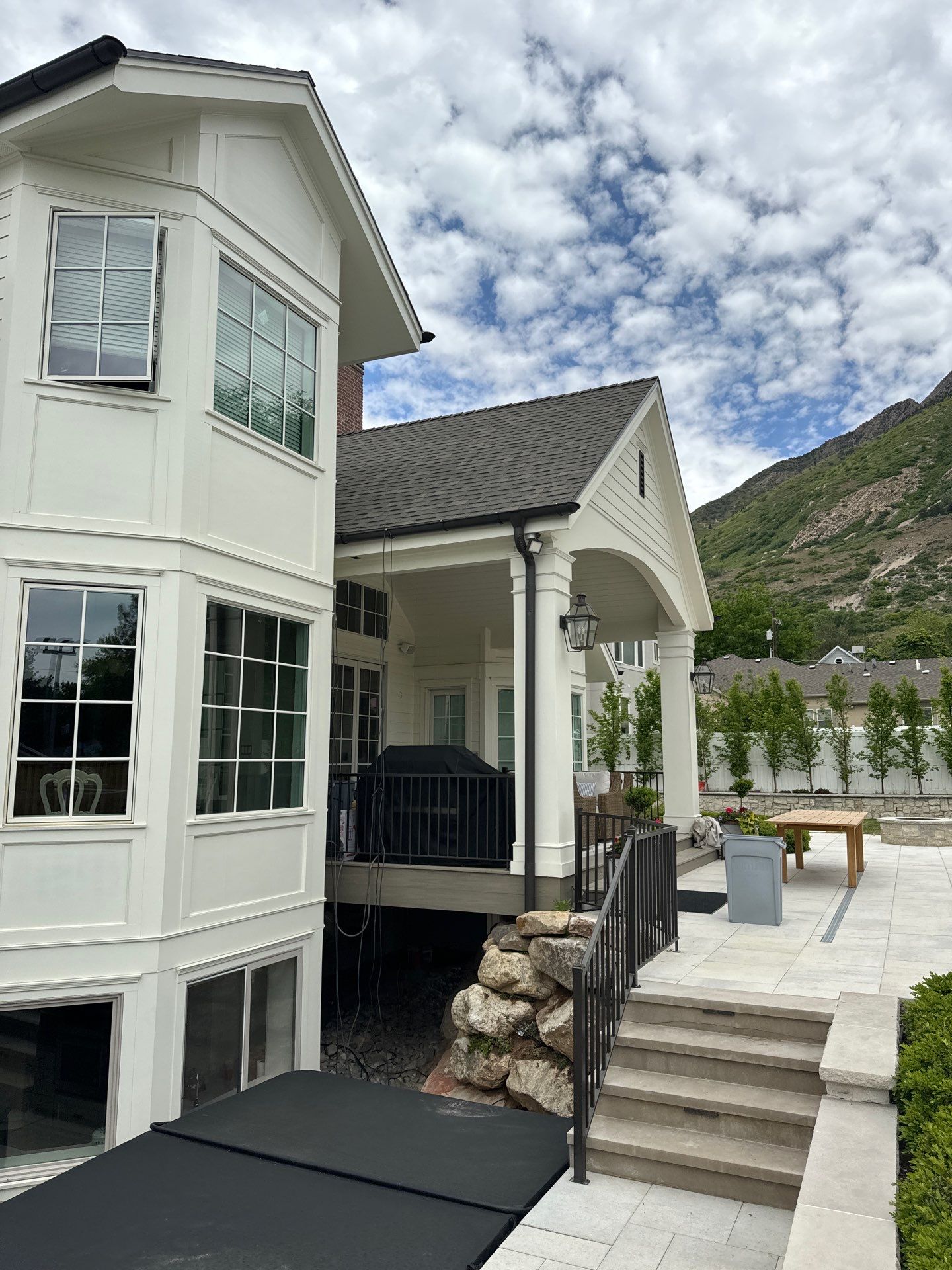 Project in Holladay by Master Rain Gutters.