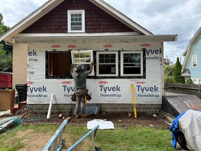 James Hardie Siding & ProVia Windows with Masonite Door – Haverhill, MA