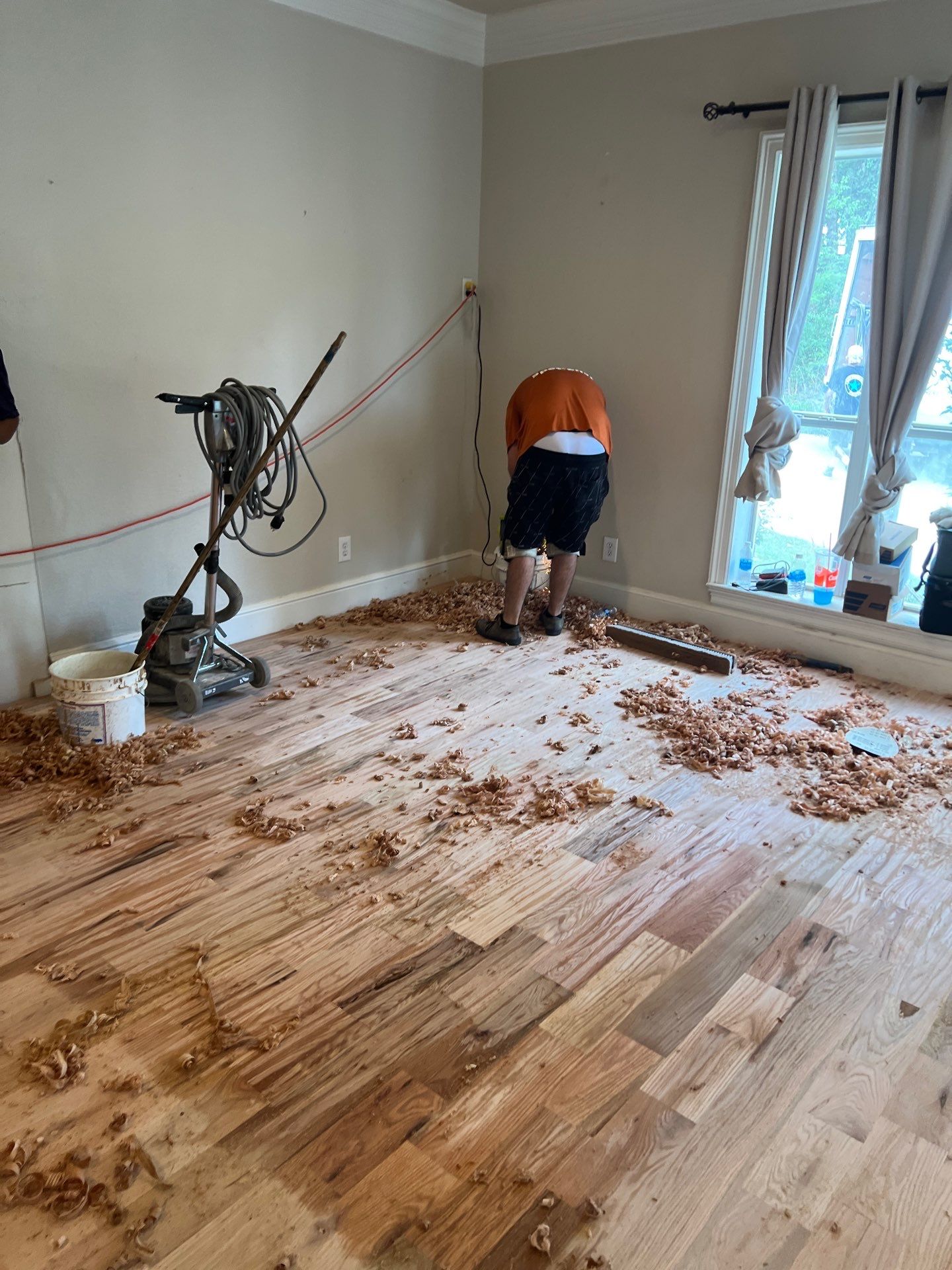 Lighter Colors enlarge living areas by Bernard Hardwood Floors