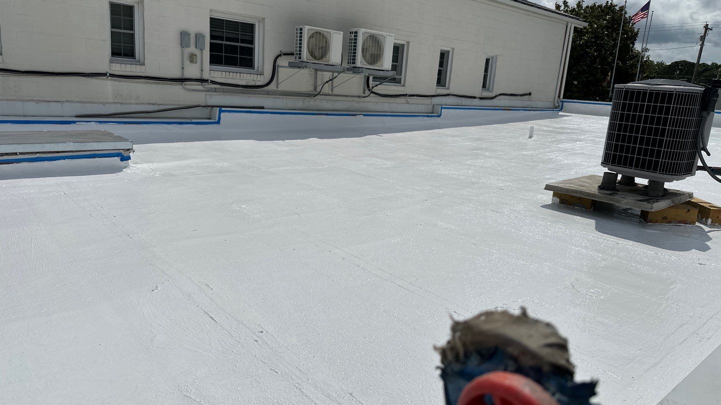 Roof Installation using Flat Roof - EPDM by ExteriorPros