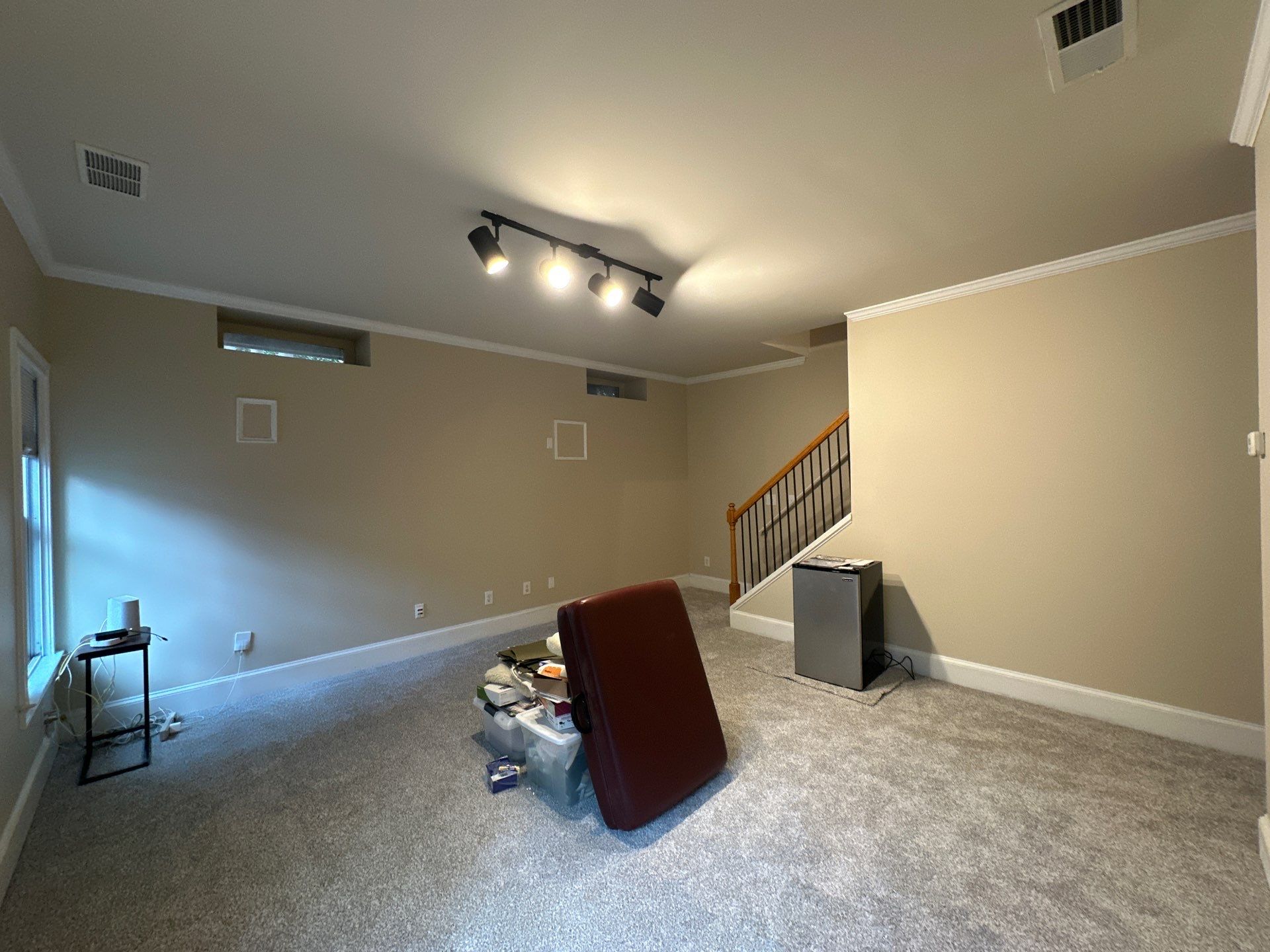 Basement Transformation in Decatur by Atlanta's Paint Doctor