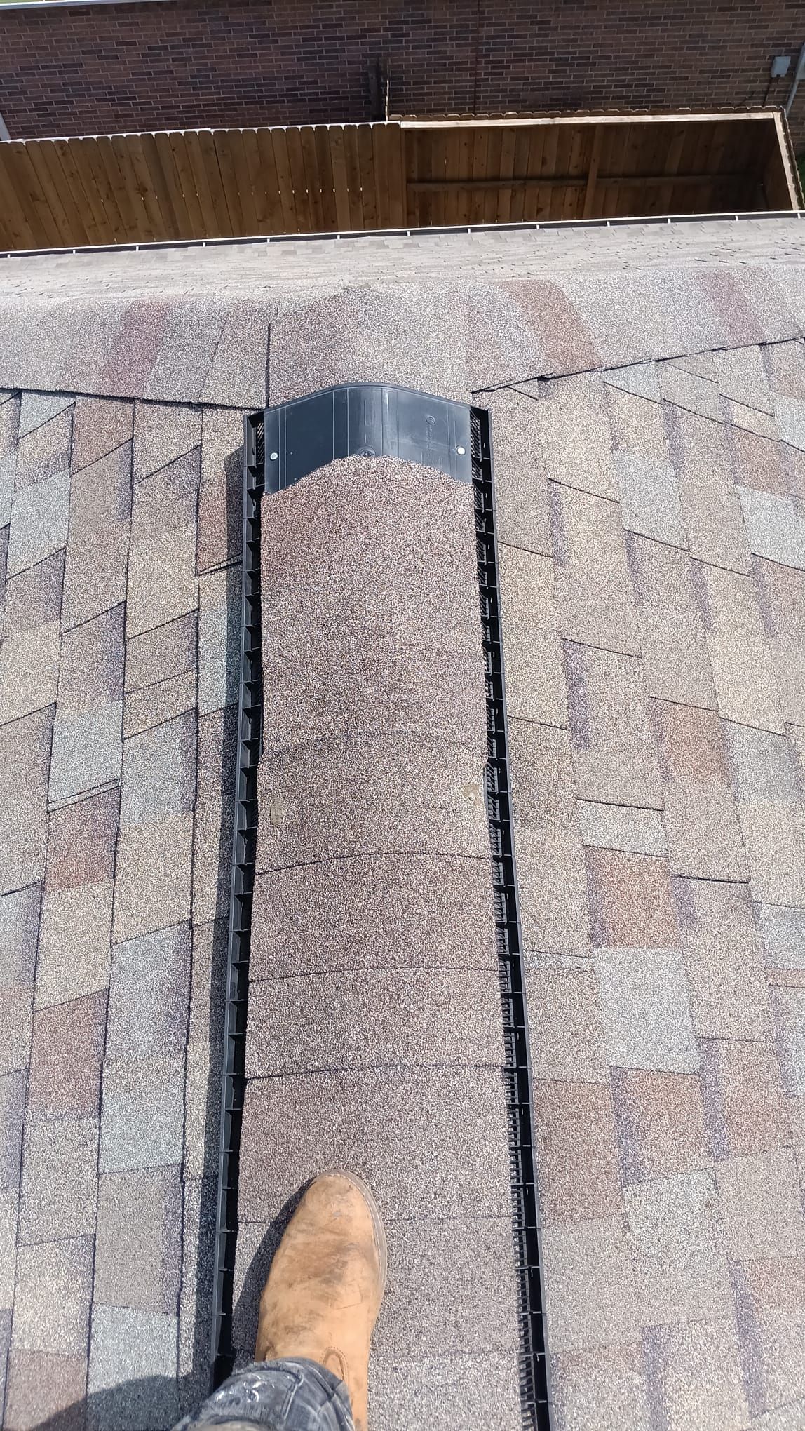 Hail Damage using Owen's Corning Duration (Lifetime) Shingles by Roof Repair Company
