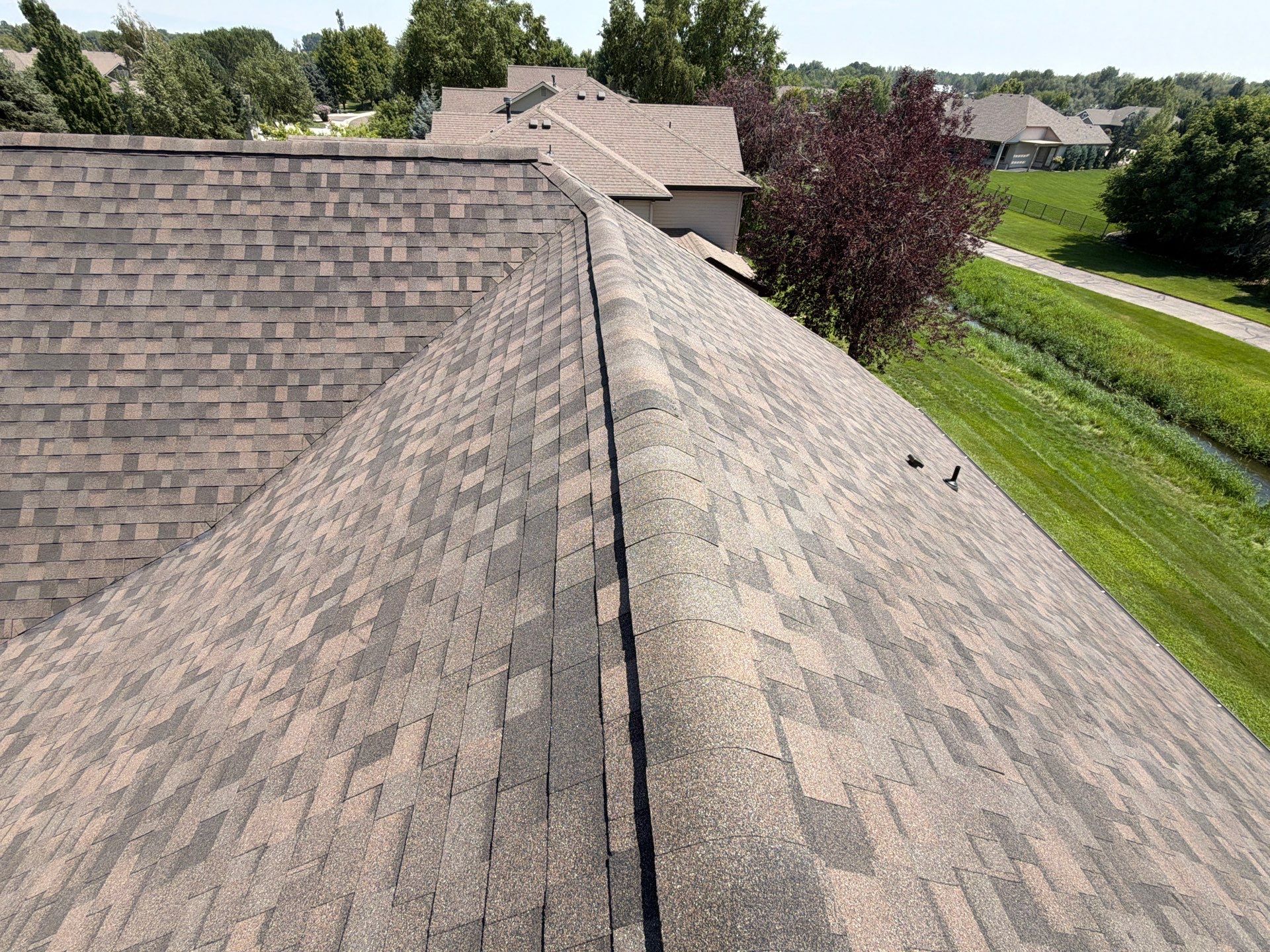 Complete Residential Roof Replacement with Architectural Shingles in Star by Olive Roofing