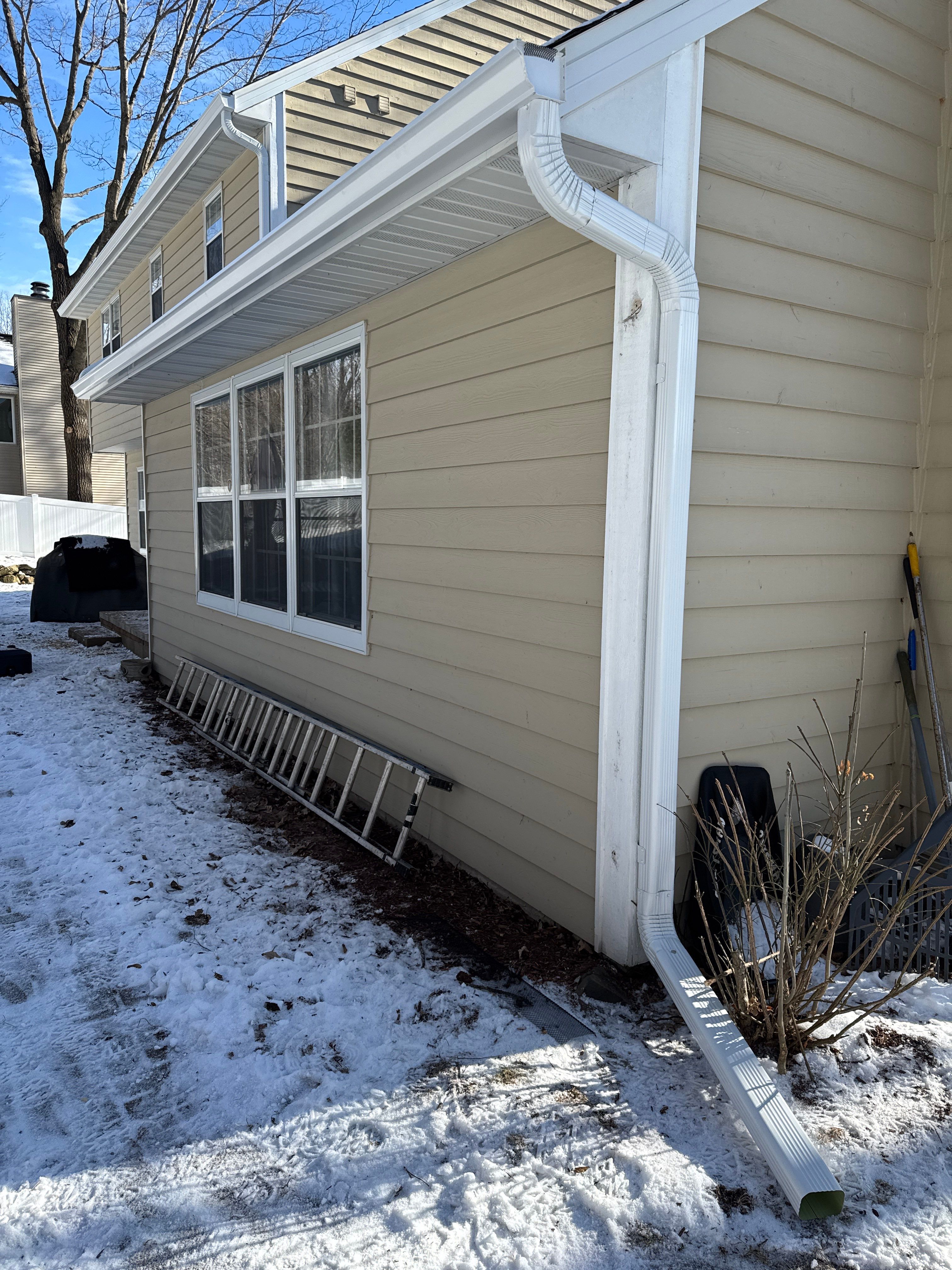 6" Seamless Gutter Installation with Gutter Guards by AA Seamless LLC