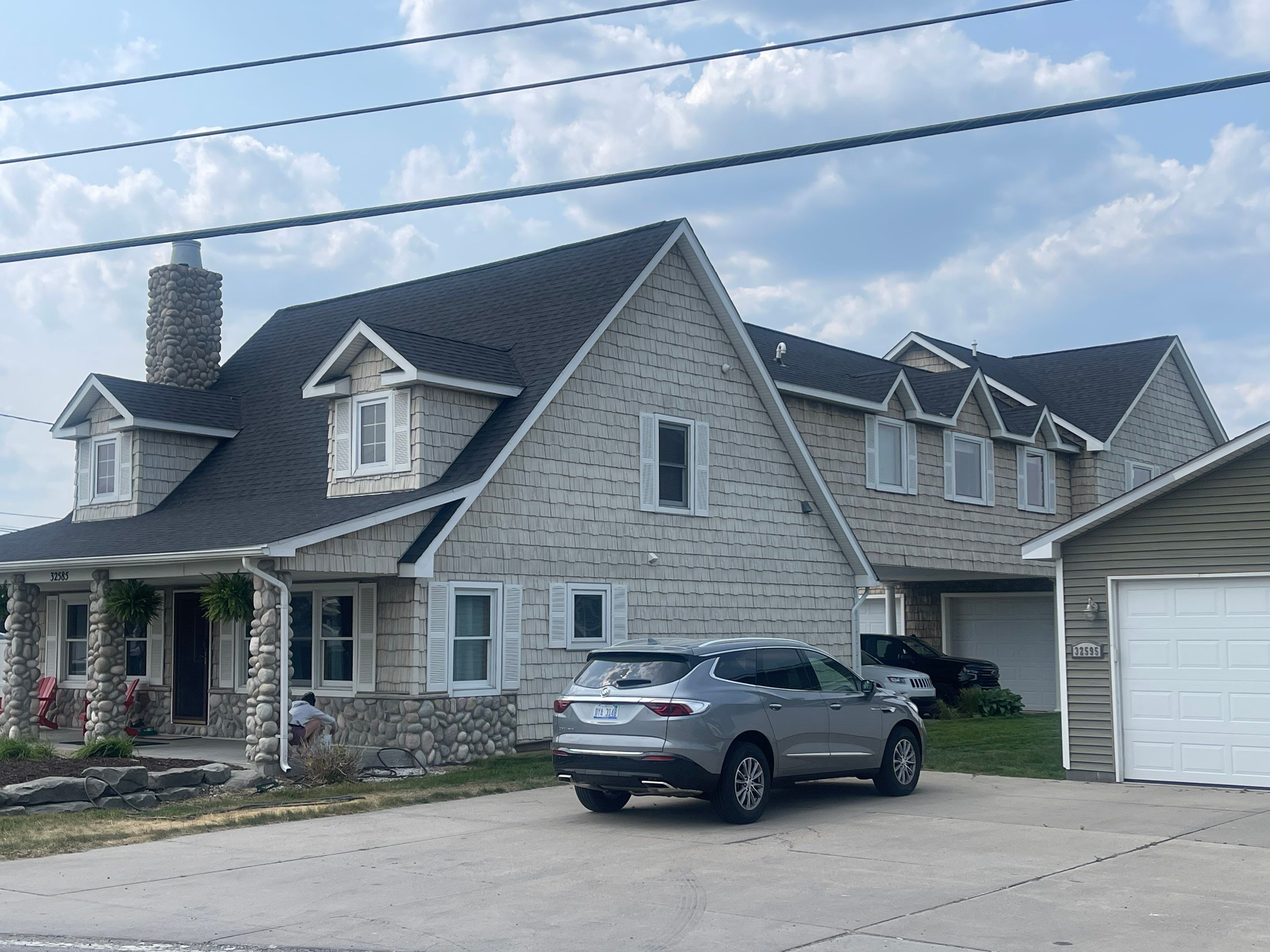 Residential Roofing Installation using IKO Dynasty - Glacier by JNR Roofing LLC