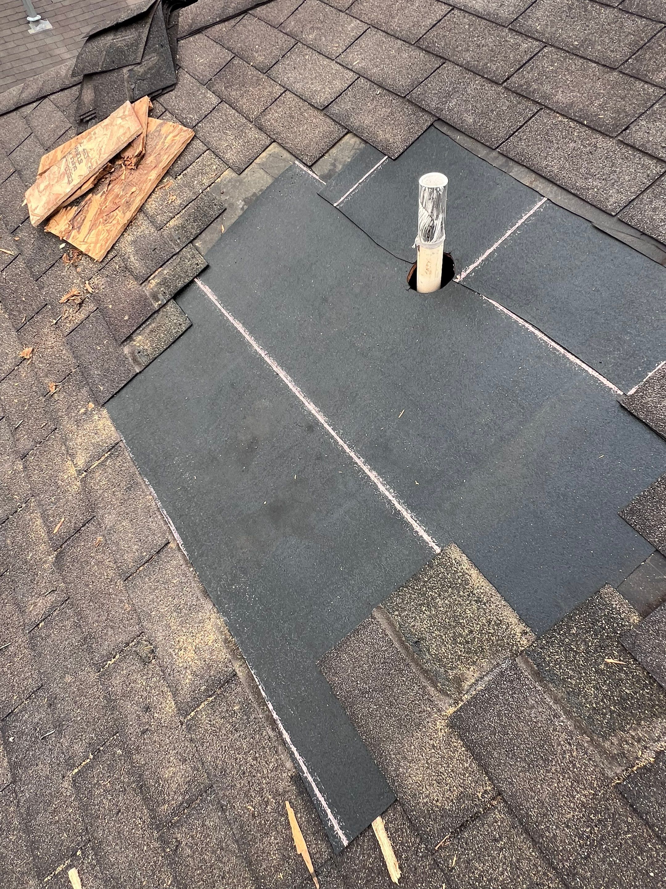 Residential Roofing Repair using Owen's Corning Duration (Lifetime) Shingles by Roof Repair Company
