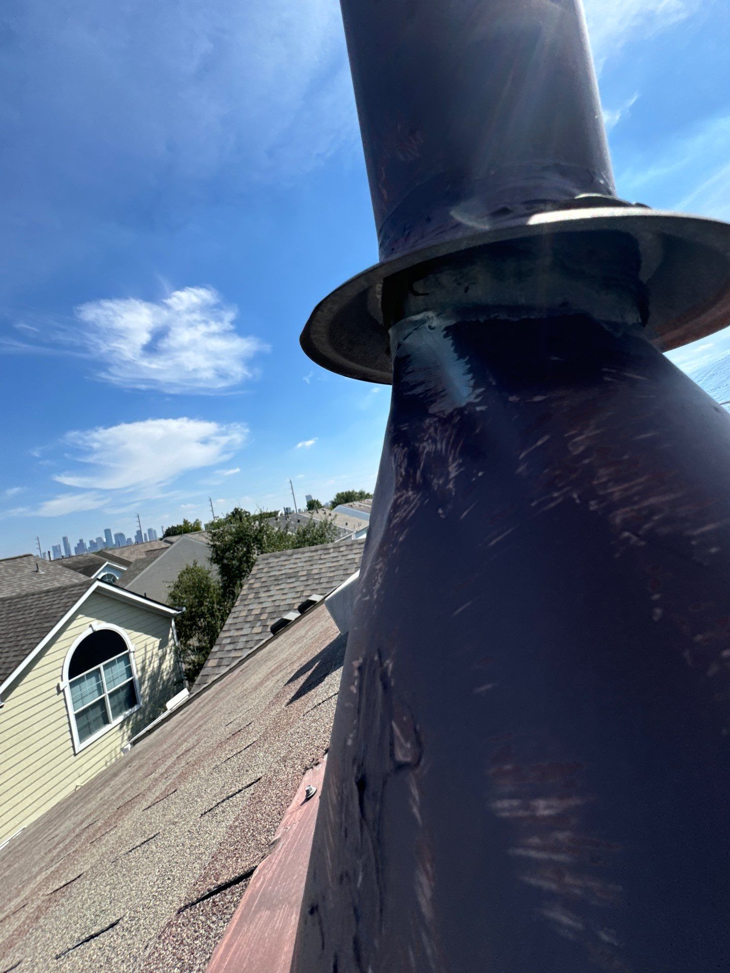 Project in Houston, TX by Associates Roofing Unlimited 