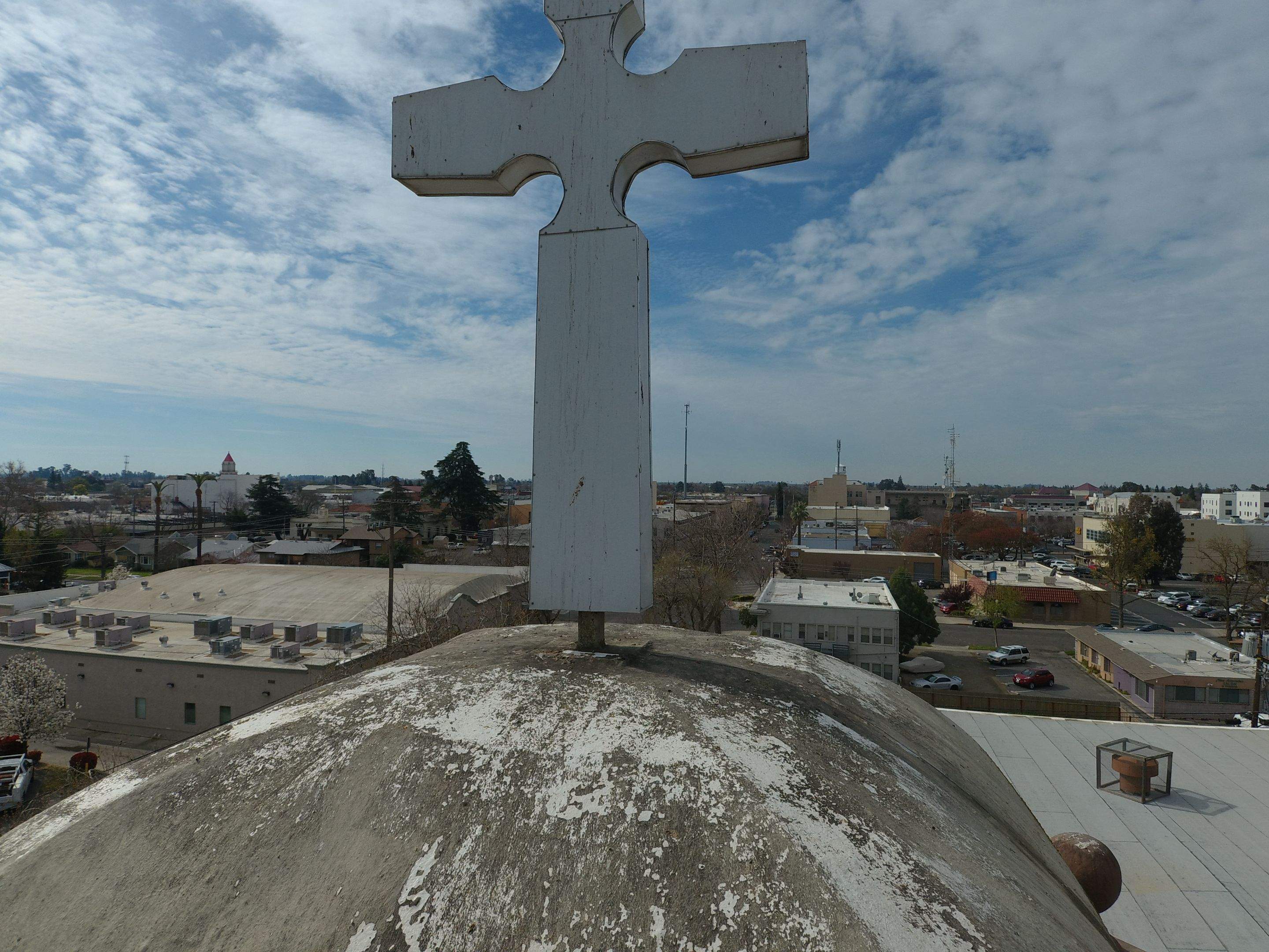  Presbyterian Church repairs to entrance architecture by Straight Edge Roofing Inc