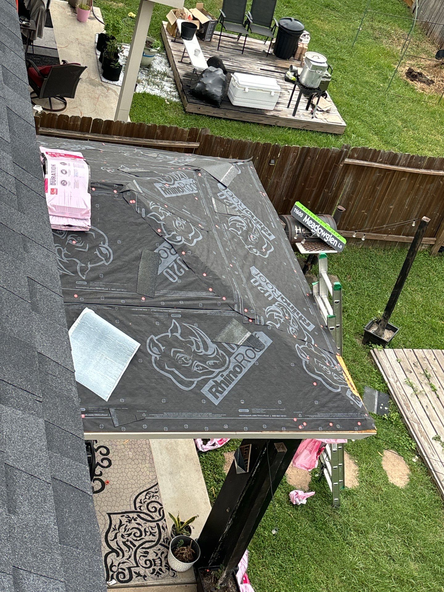 Residential Roofing Repair using Owen's Corning Duration (Lifetime) Shingles by Roof Repair Services LLC