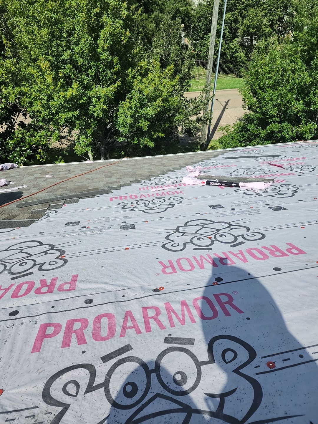 Residential Roofing Installation using Owen's Corning Duration (Lifetime) Shingles by Roof Repair Company