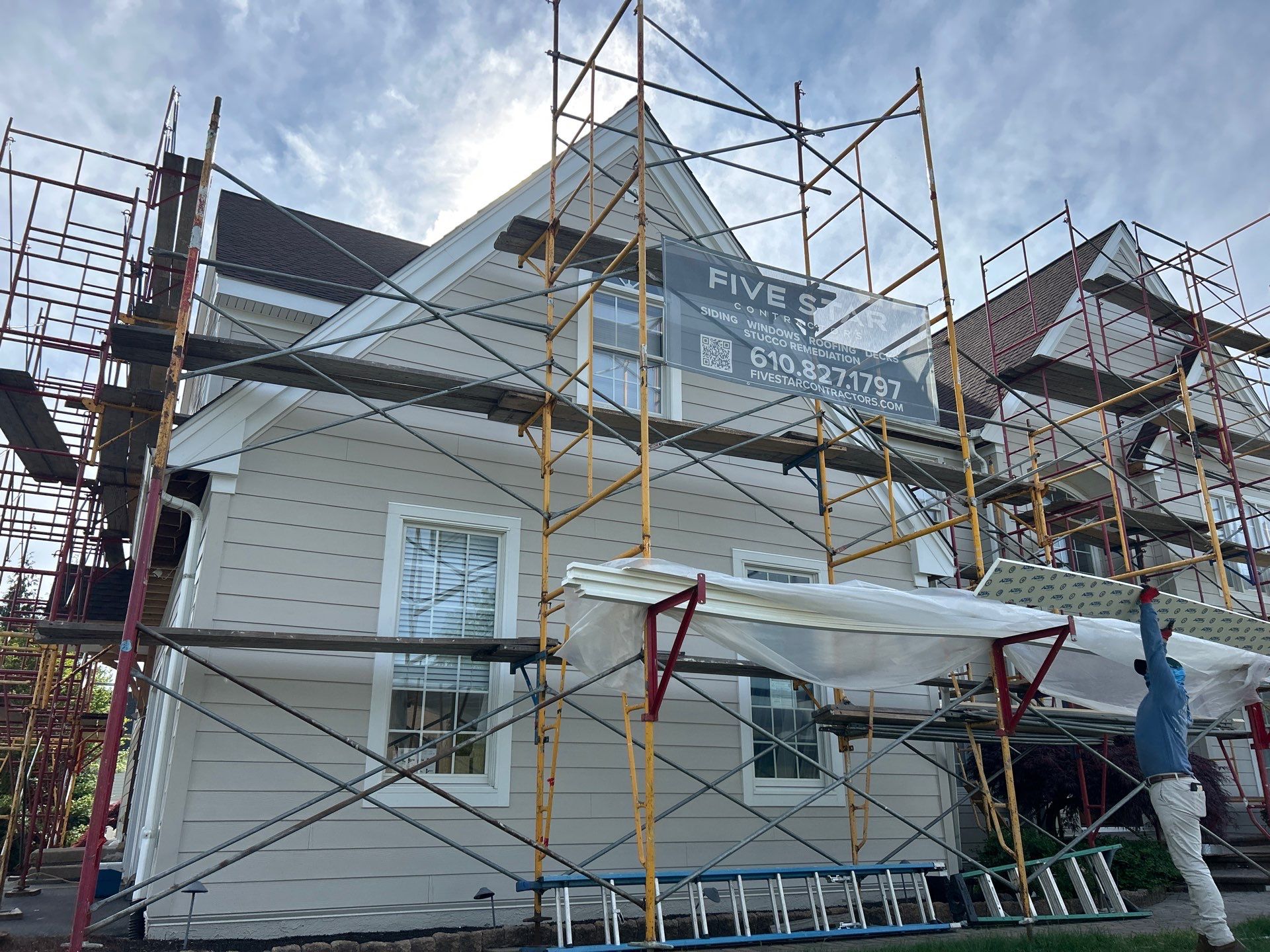 Wilmington, DE Home Exterior Remodel by Five Star Contractors