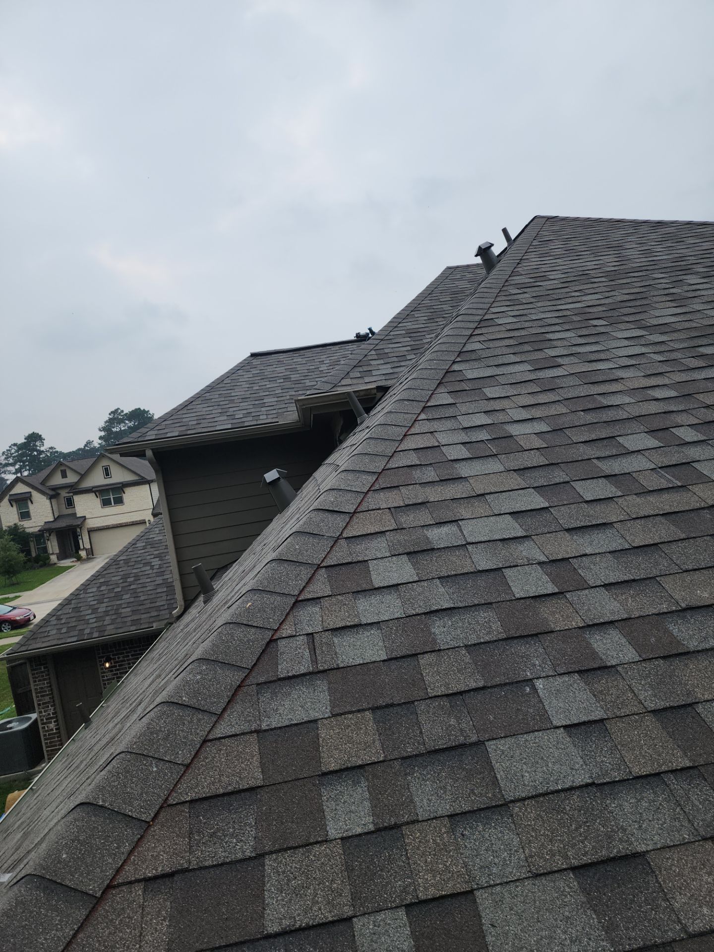 Residential Roofing Installation using Owen's Corning Duration (Lifetime) Shingles by Roof Repair Company