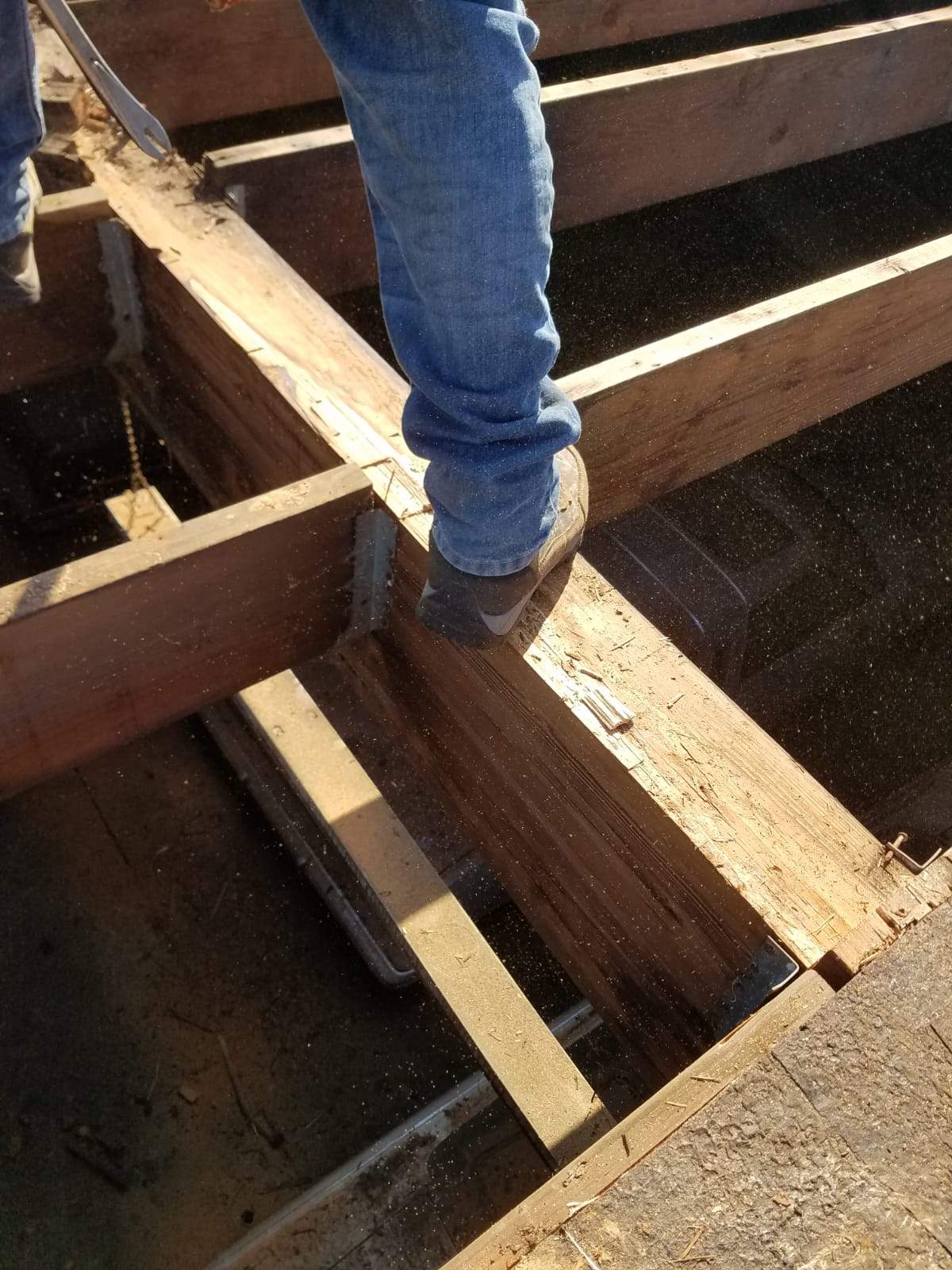 Spray foam and coatings using Conklin Benchmark/PUMA XL coatings and spray foam by Straight Edge Roofing Inc