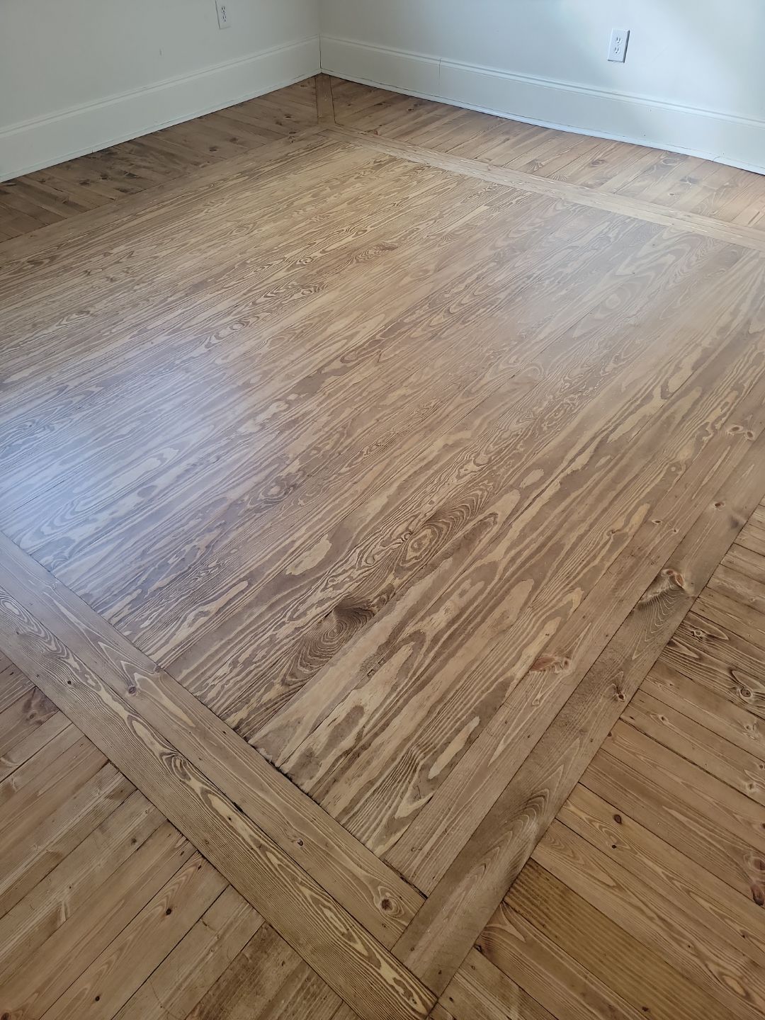 Hardwood Refinish and repair by Footprints Floors of Nashville