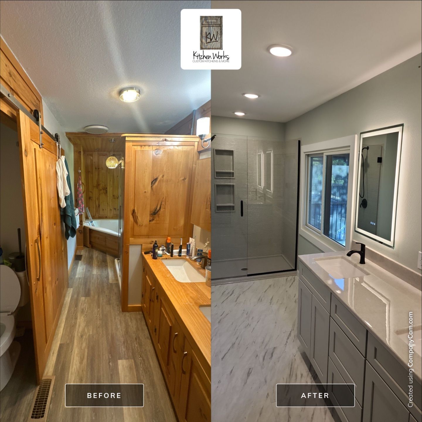 Lampe Lake Home off Uniqueville by Kitchen Works LLC