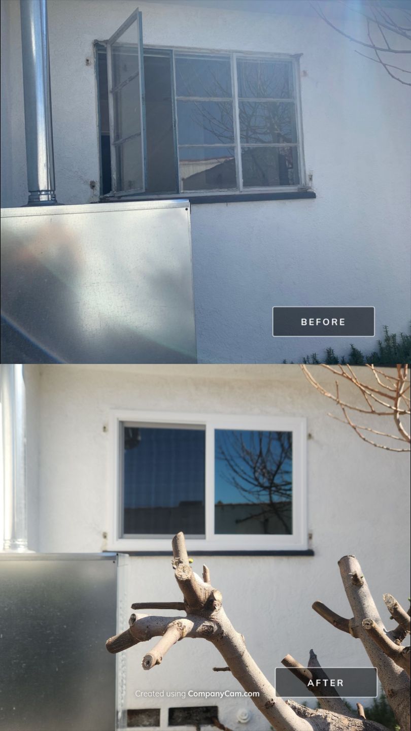Window Installation using Vinyl Windows by American Window Company