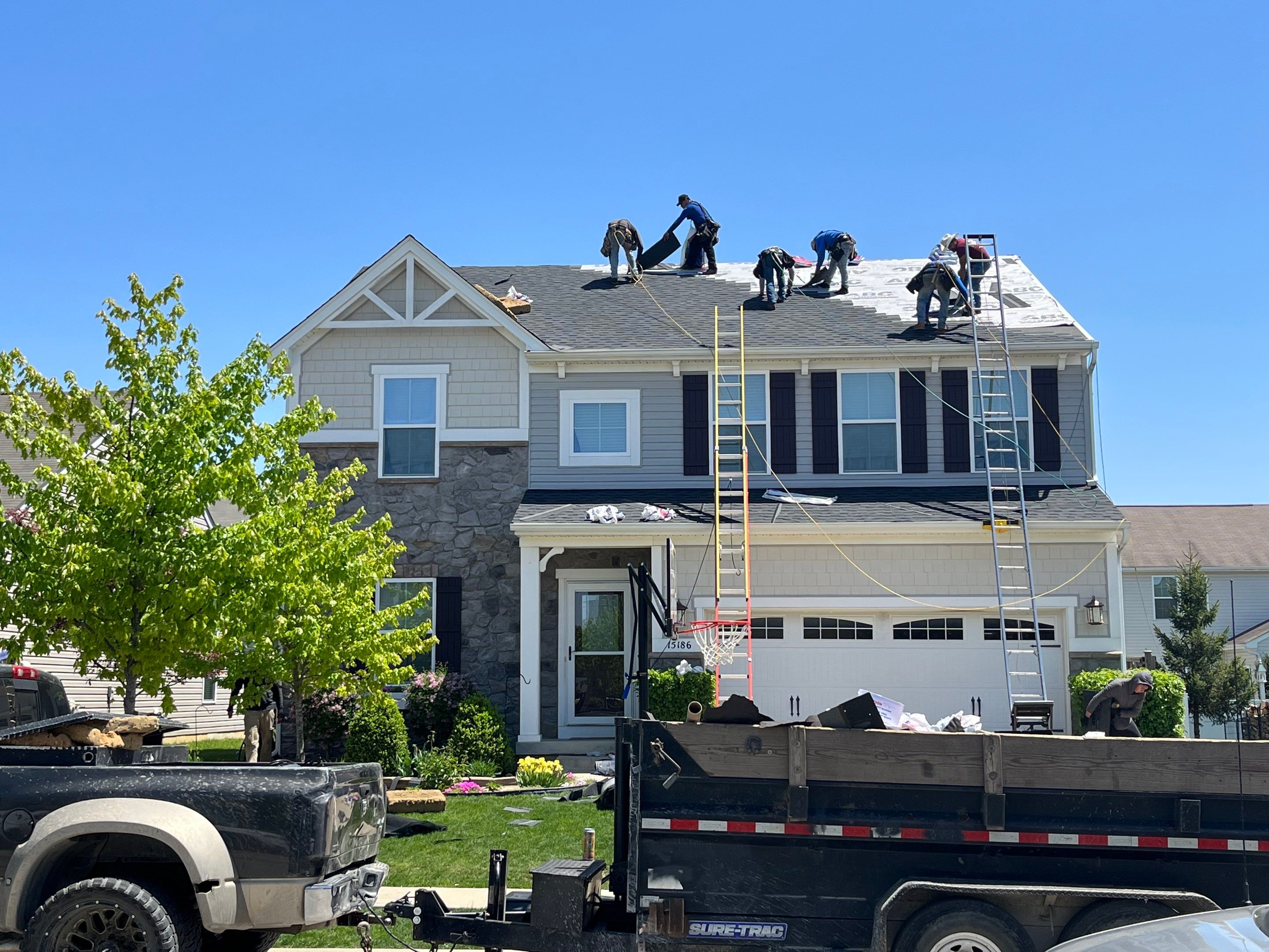 Residential Roof Replacement using GAF shingles by Elite Roofing LLC
